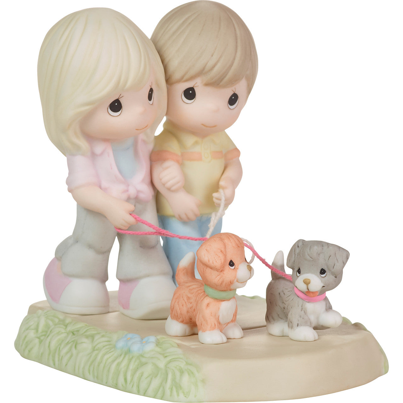 Precious Moments 223003 I'll Never Let You Go Bisque Porcelain