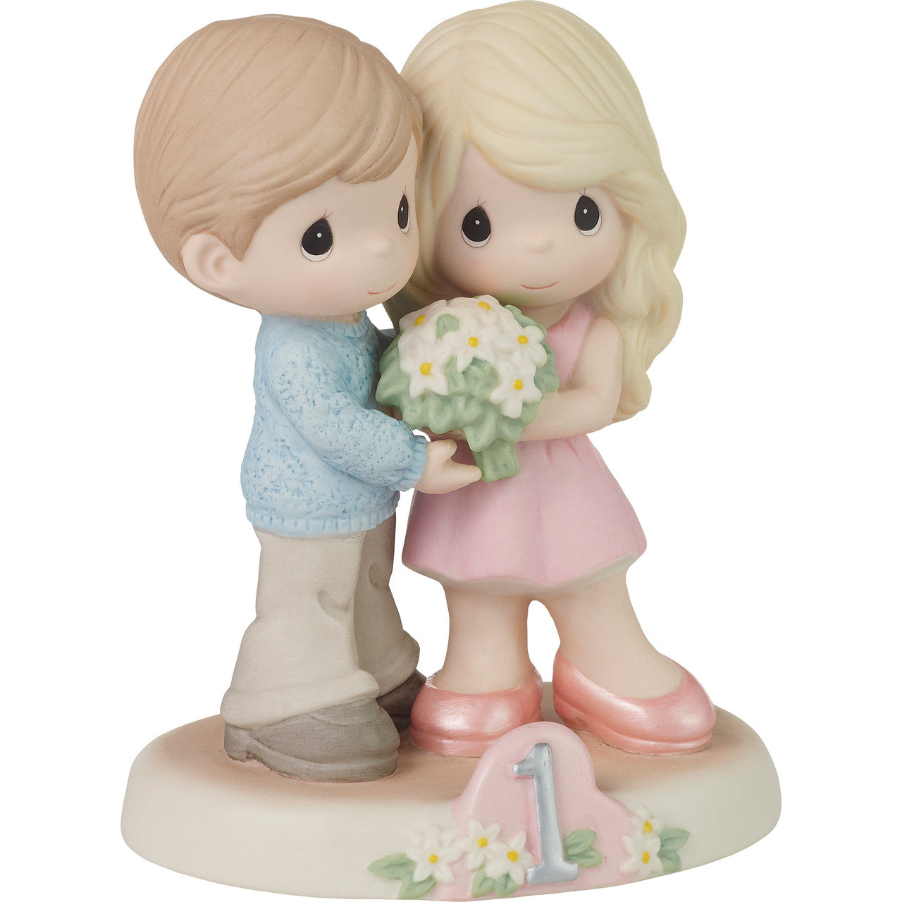 One Blossoming Year Together Figurine - Image