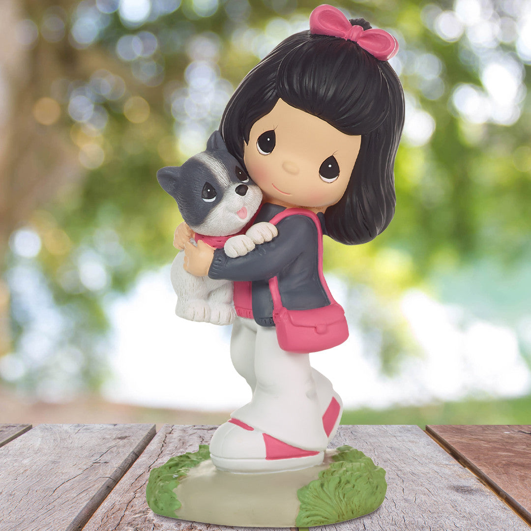 Raise The Woof French Bulldog Figurine - Image