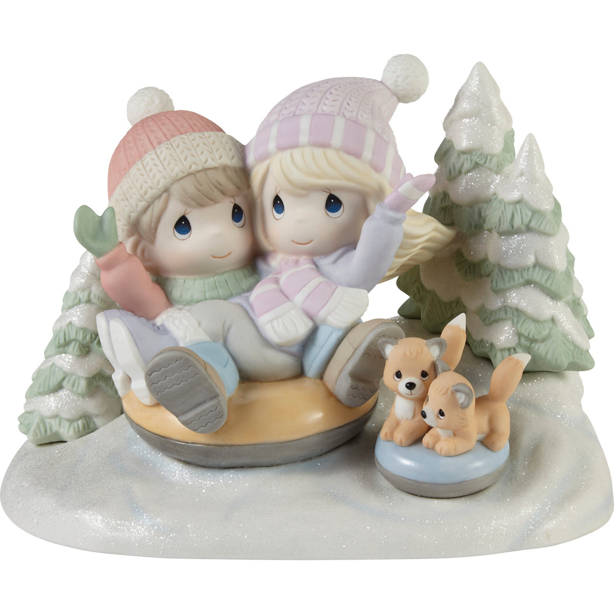 Precious Moments 231036 Away We Go In The Snow Limited Edition 