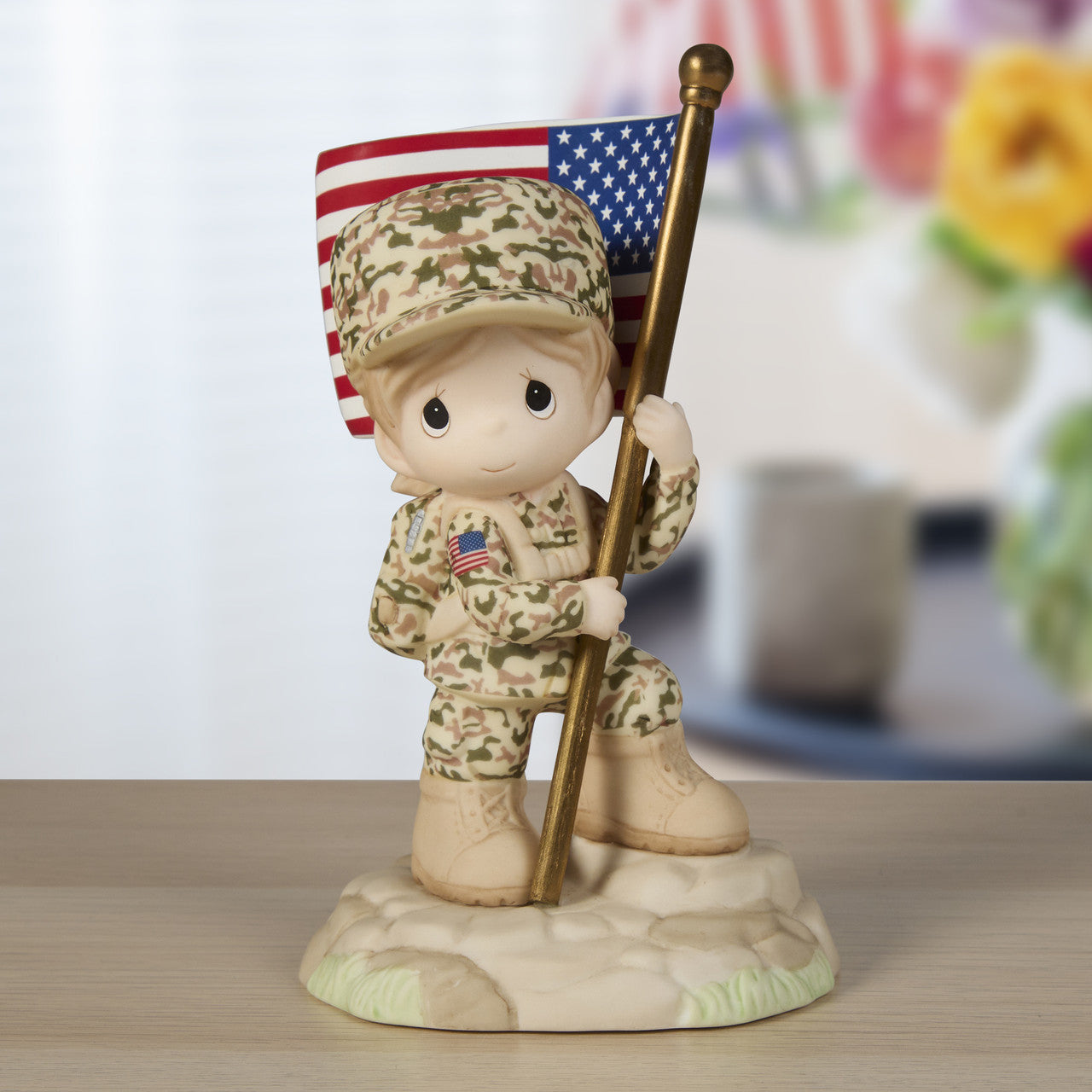 Thank You For Being My Hero Girl Figurine - Image