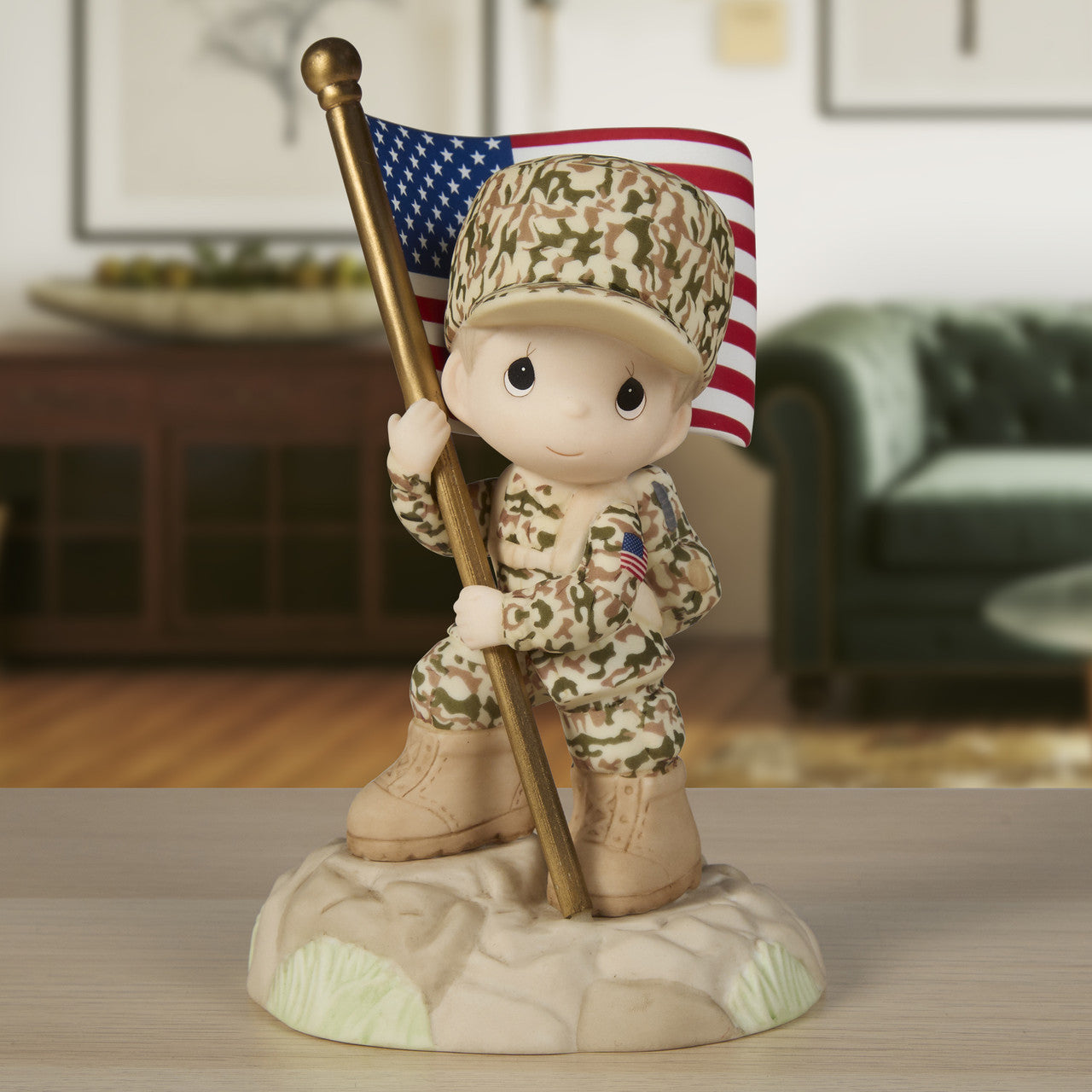 Thank You For Being My Hero Boy Figurine - Image