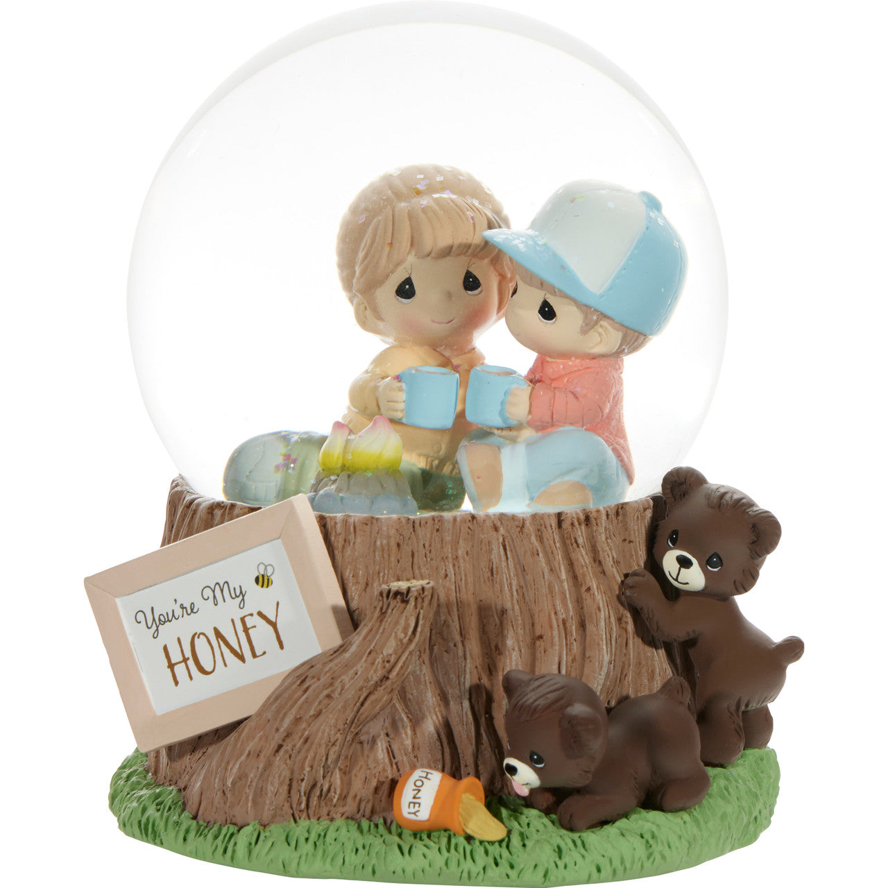 You’re My Honey Musical Snow Globe - Image