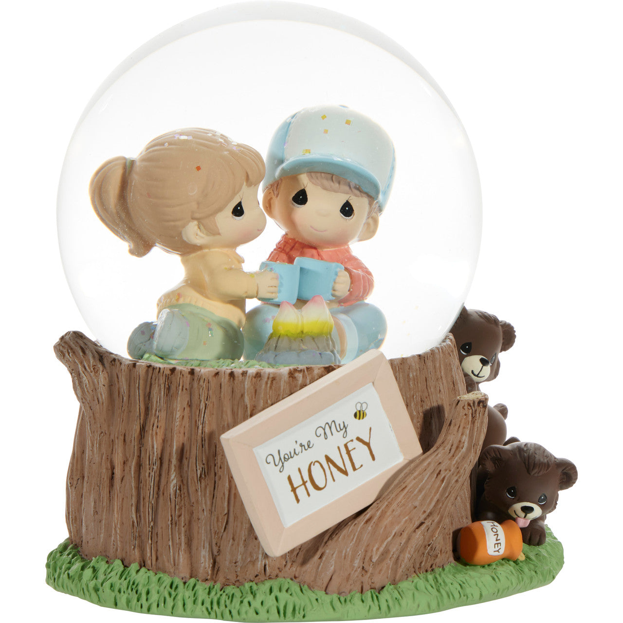 You’re My Honey Musical Snow Globe - Image