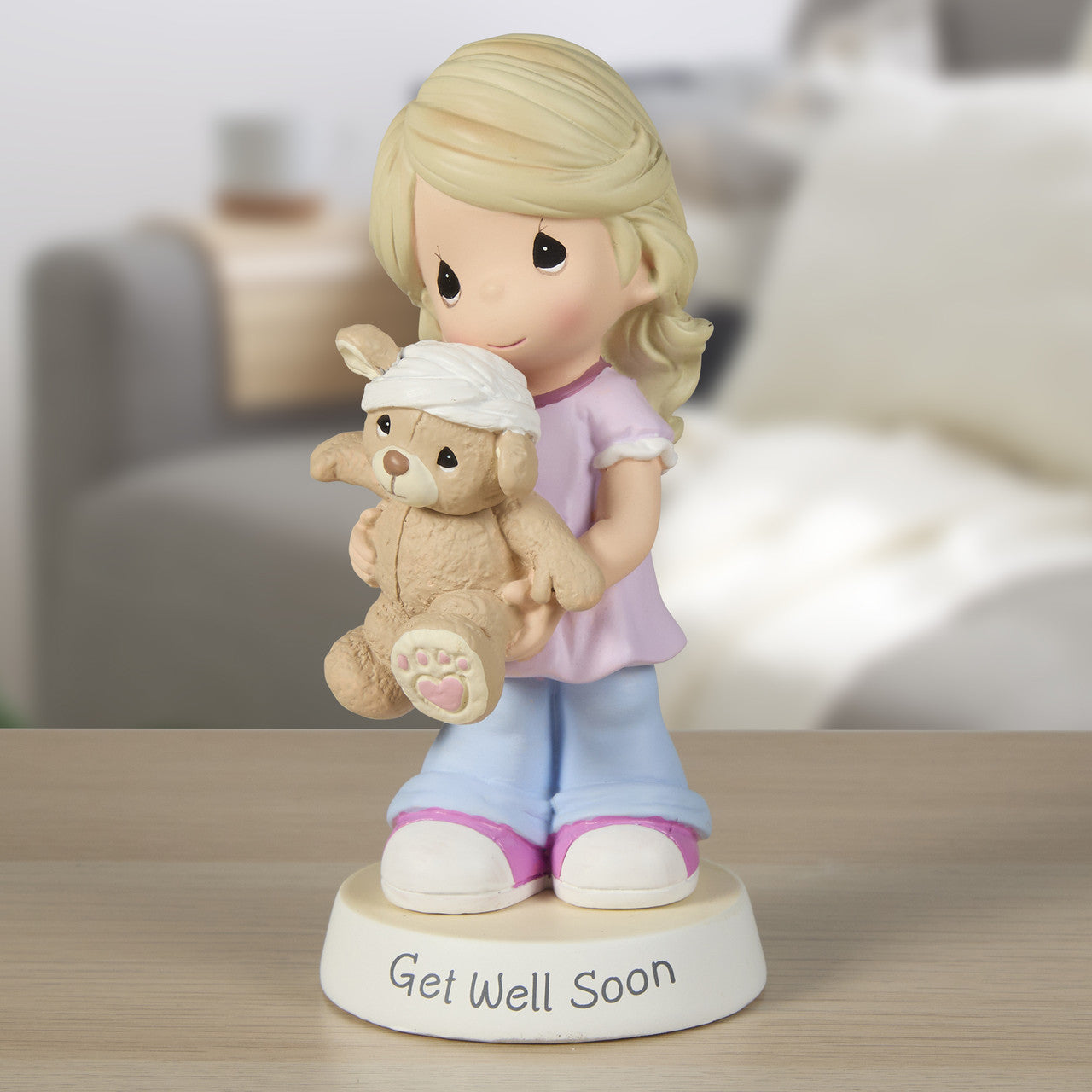 Get Well Soon Girl Figurine - Image