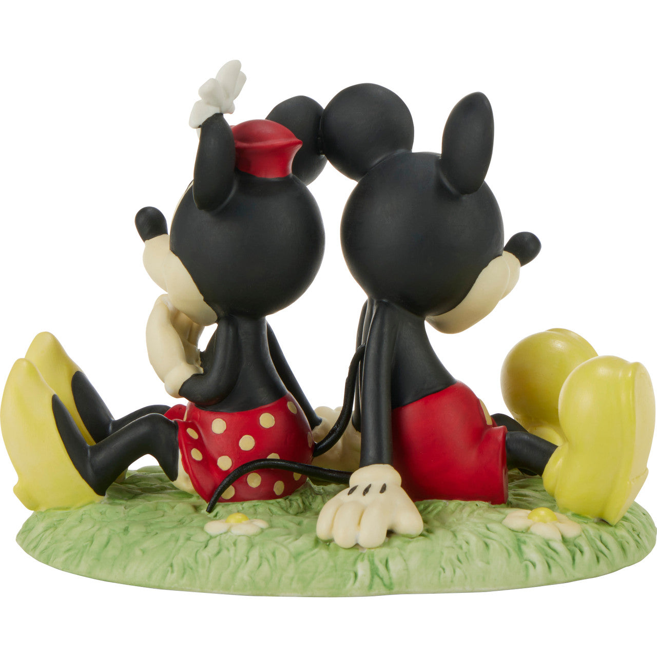 You’re My Happy Place Disney Mickey Mouse and Minnie Mouse Figurine - Image