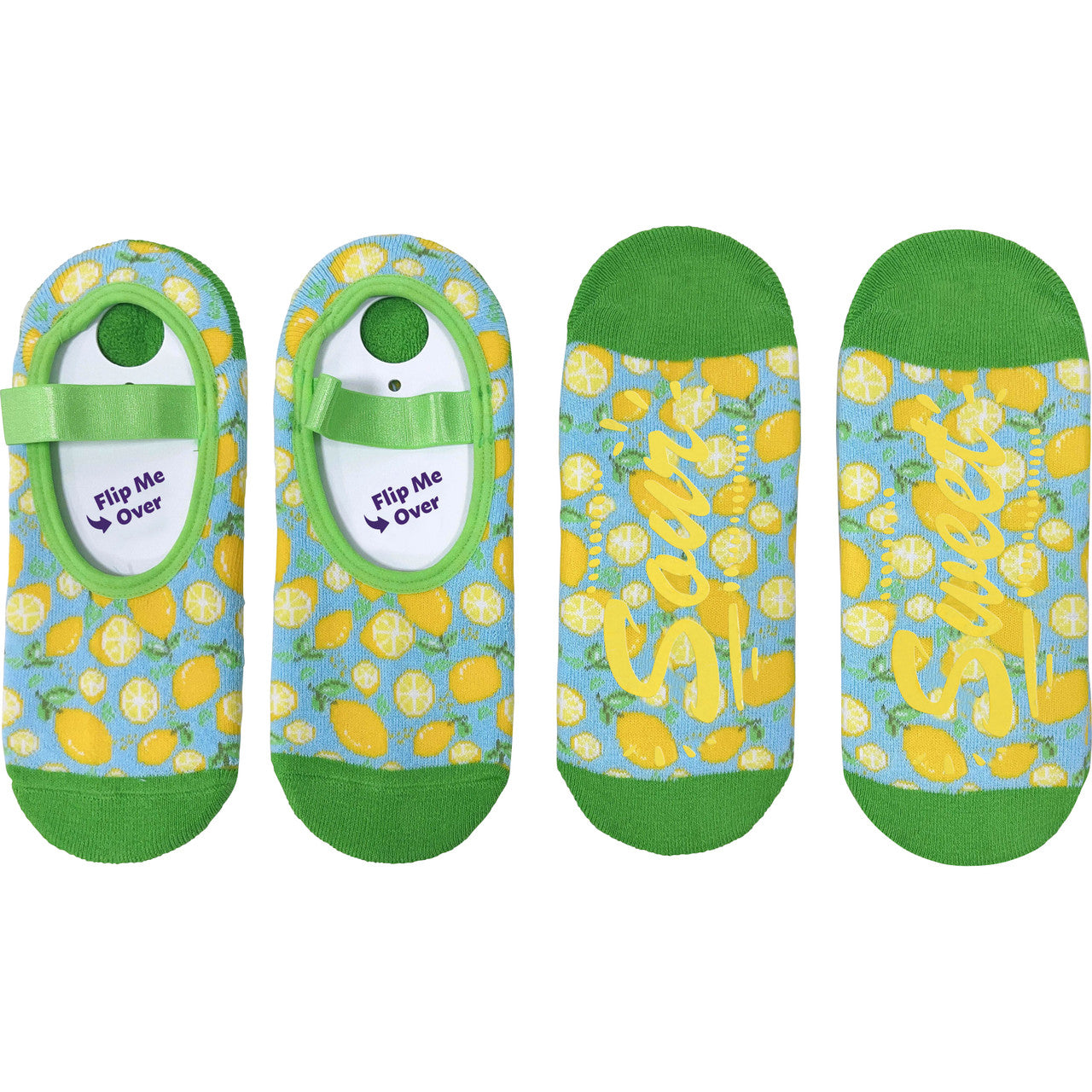 Lemon Pattern Scented Socks - Image