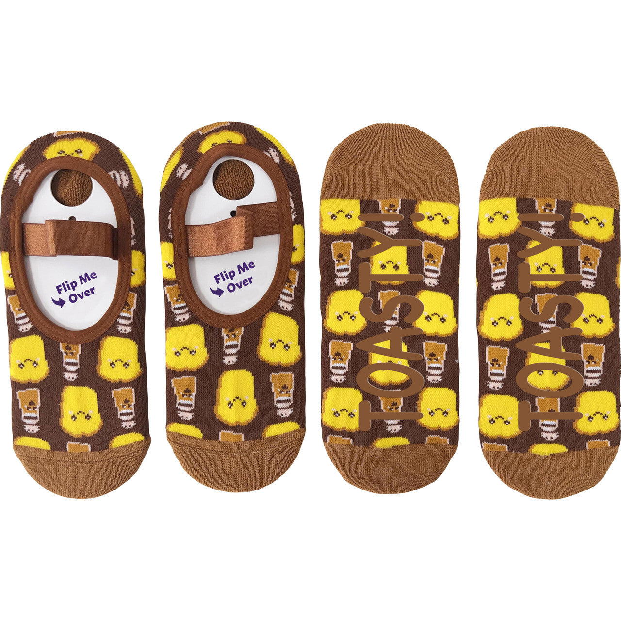 Cinnamon Bread Pattern Scented Socks - Image