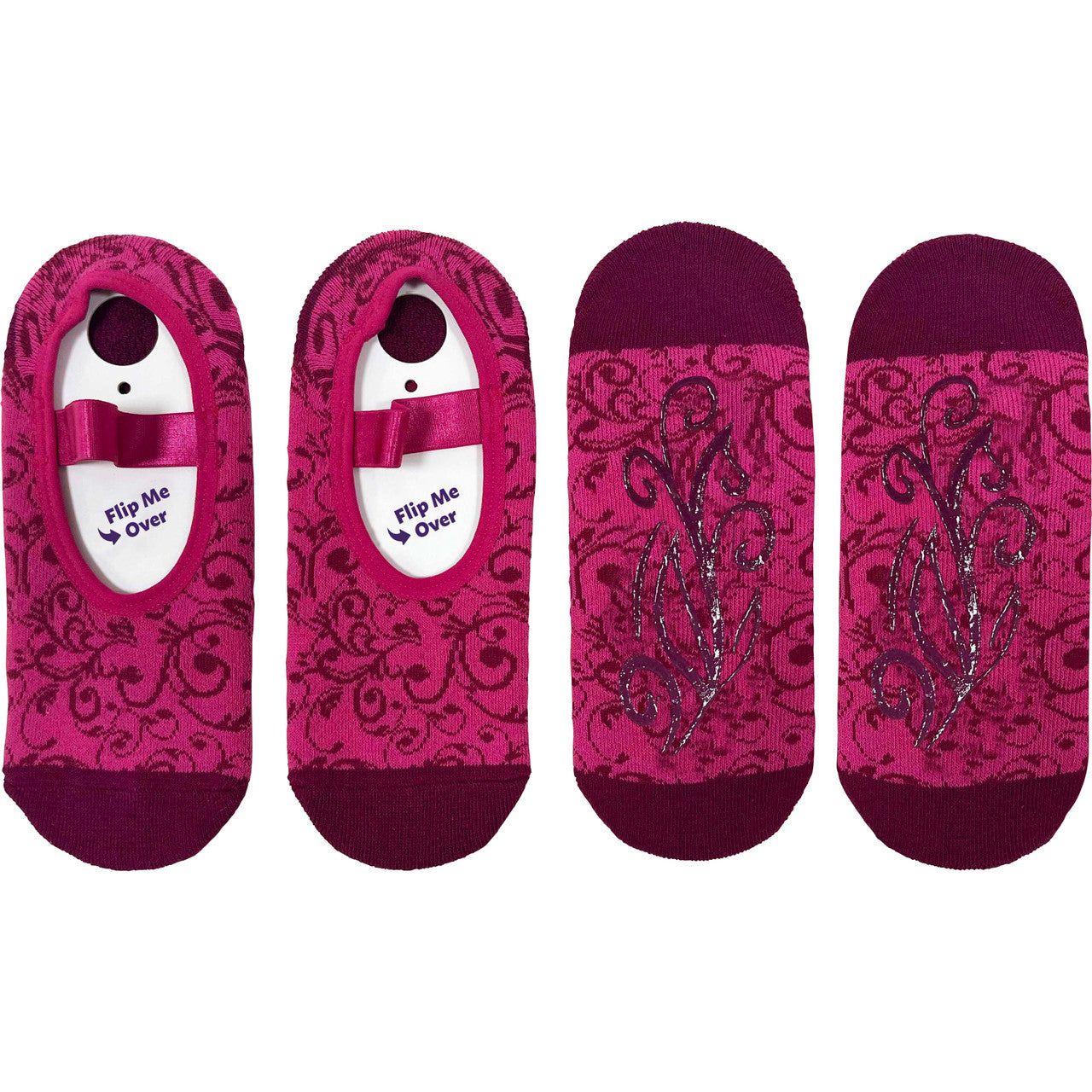 Filigree Pattern Cherry Scented Socks - Image