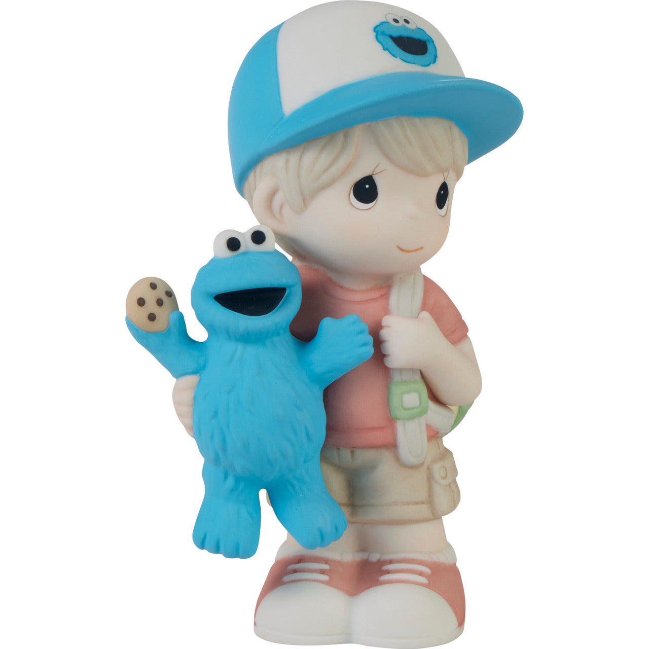 Sesame Street I’m Your Biggest Fan Blond Boy Figurine - Image