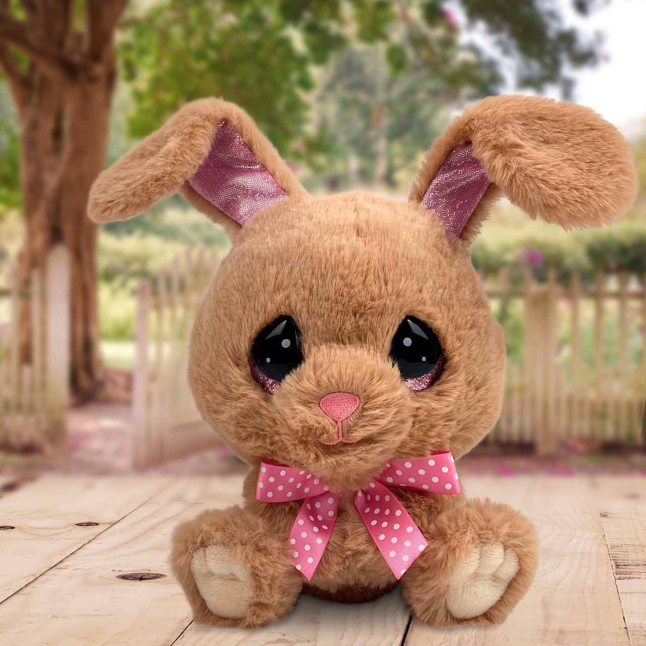 Cinnamon Tan Easter Bunny Cutie Pet-tudies Stuffed Animal - Image