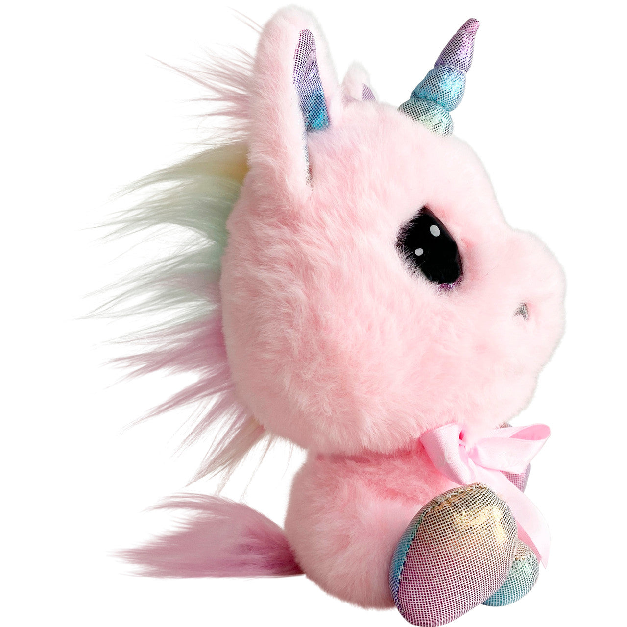 Charm Pink Unicorn Valentine's Day Cutie Pet-tudies Stuffed Animal - Image