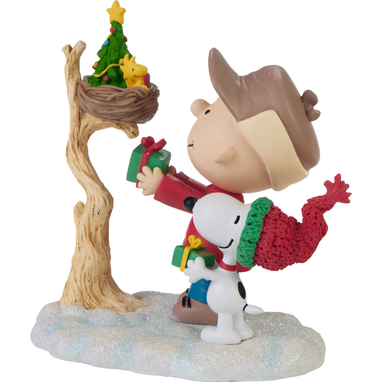 Peanuts Christmas Is The Joy Of Giving Figurine - Image