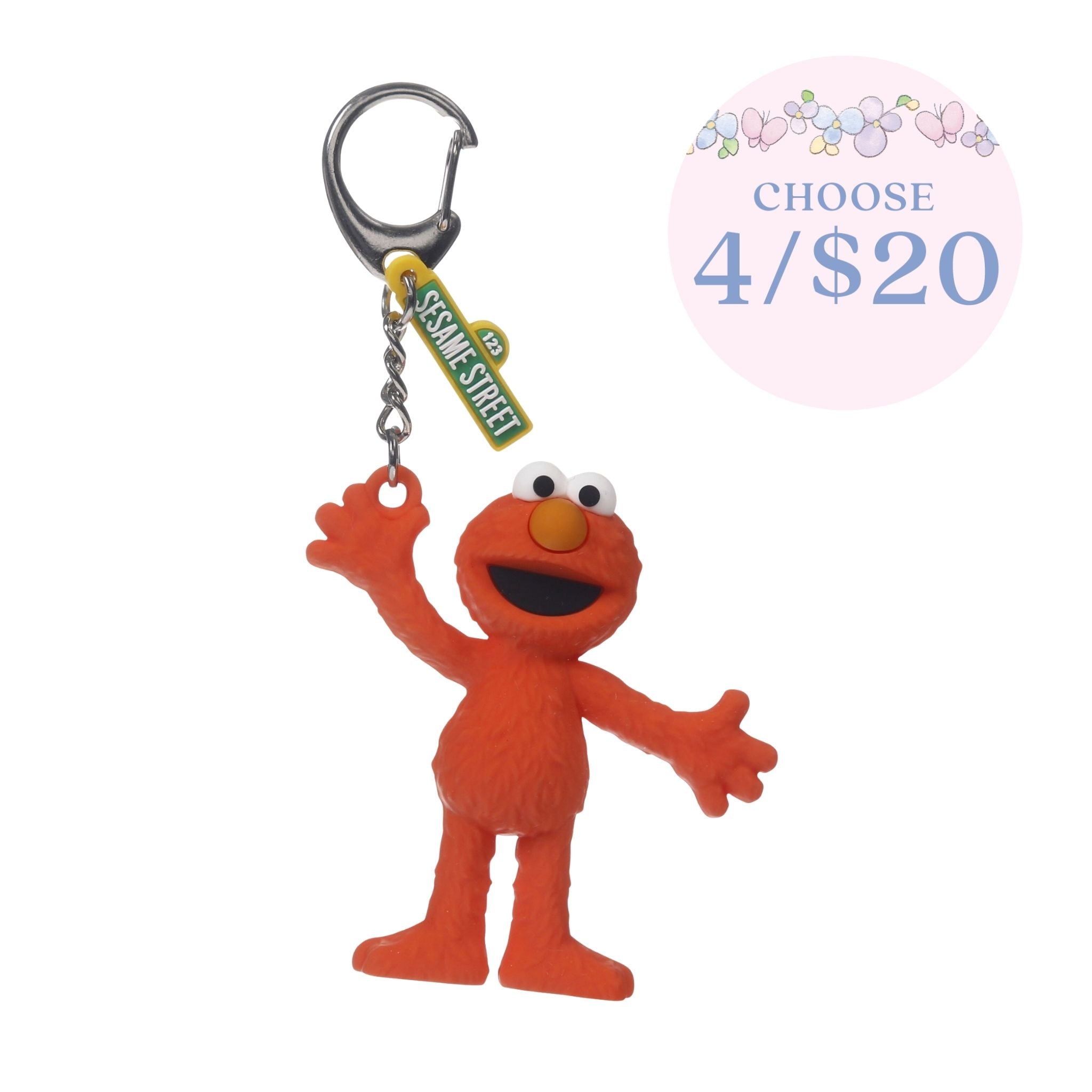Sesame Street Elmo Backpack Clip