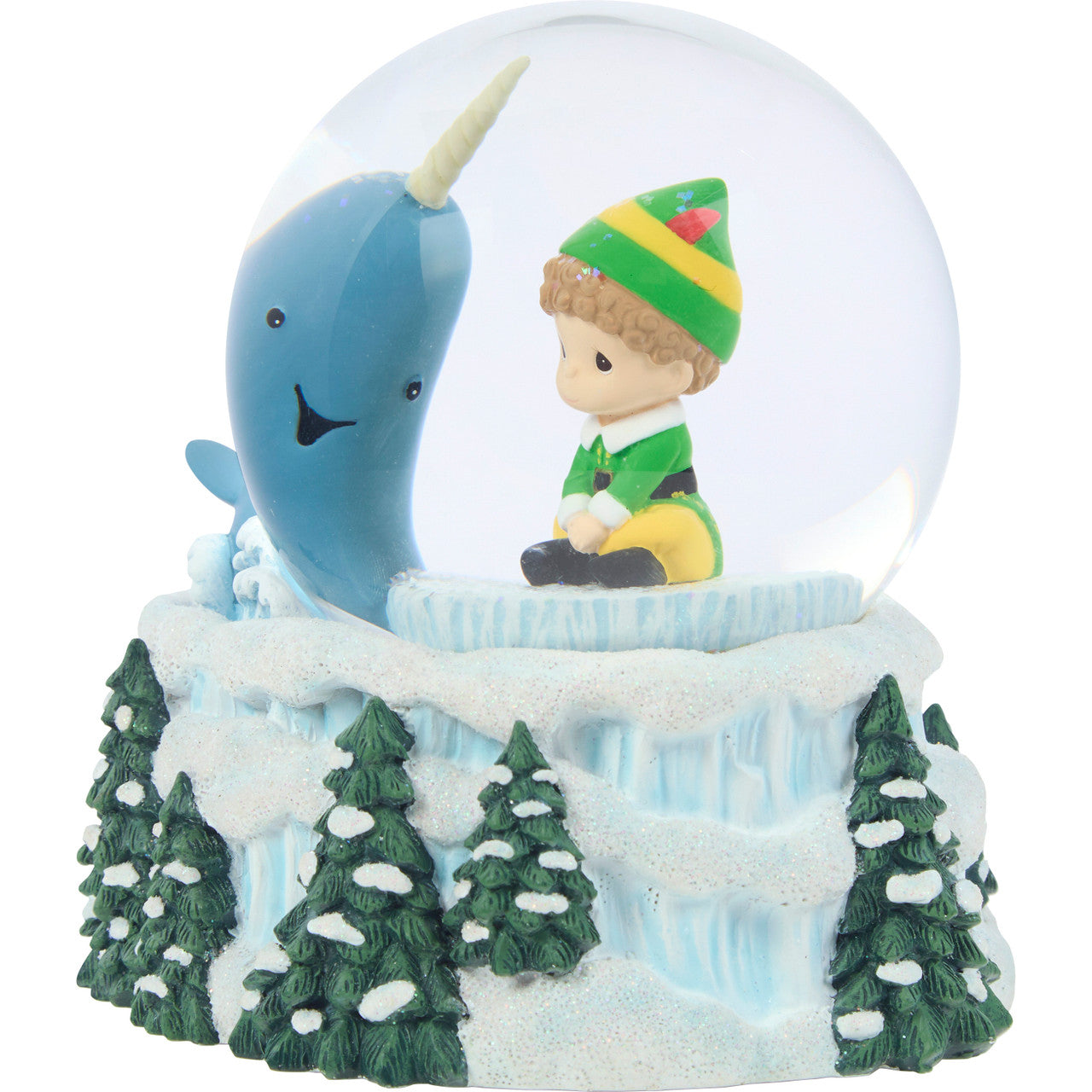 Let The Christmas Spirit Guide You Elf Musical Snow Globe - Image