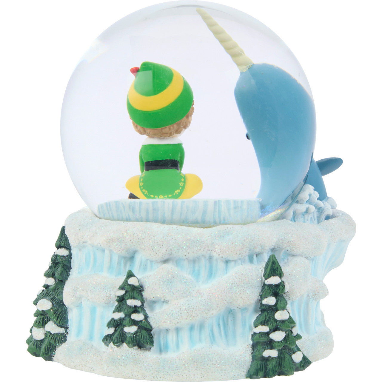 Let The Christmas Spirit Guide You Elf Musical Snow Globe - Image