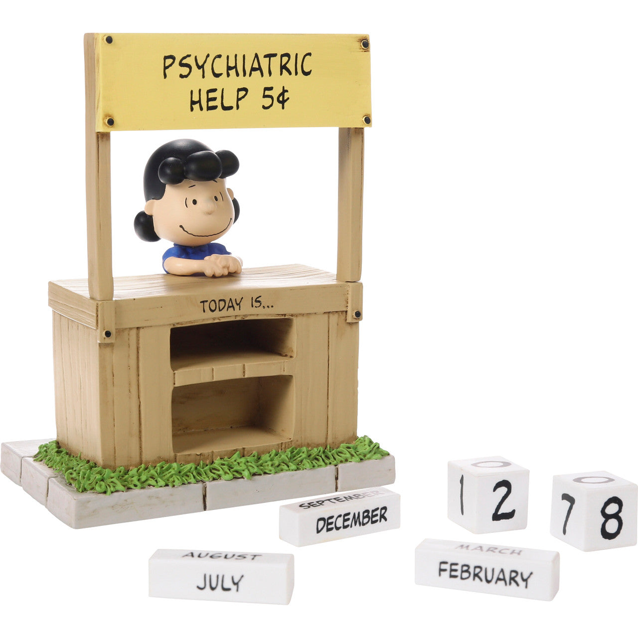 Peanuts Psychiatric Help 5¢ Resin Calendar - Image