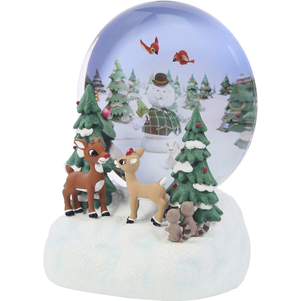 I'm Fawn'd Of You Rudolph the Red-Nosed Reindeer® Musical Snow Globe - Image