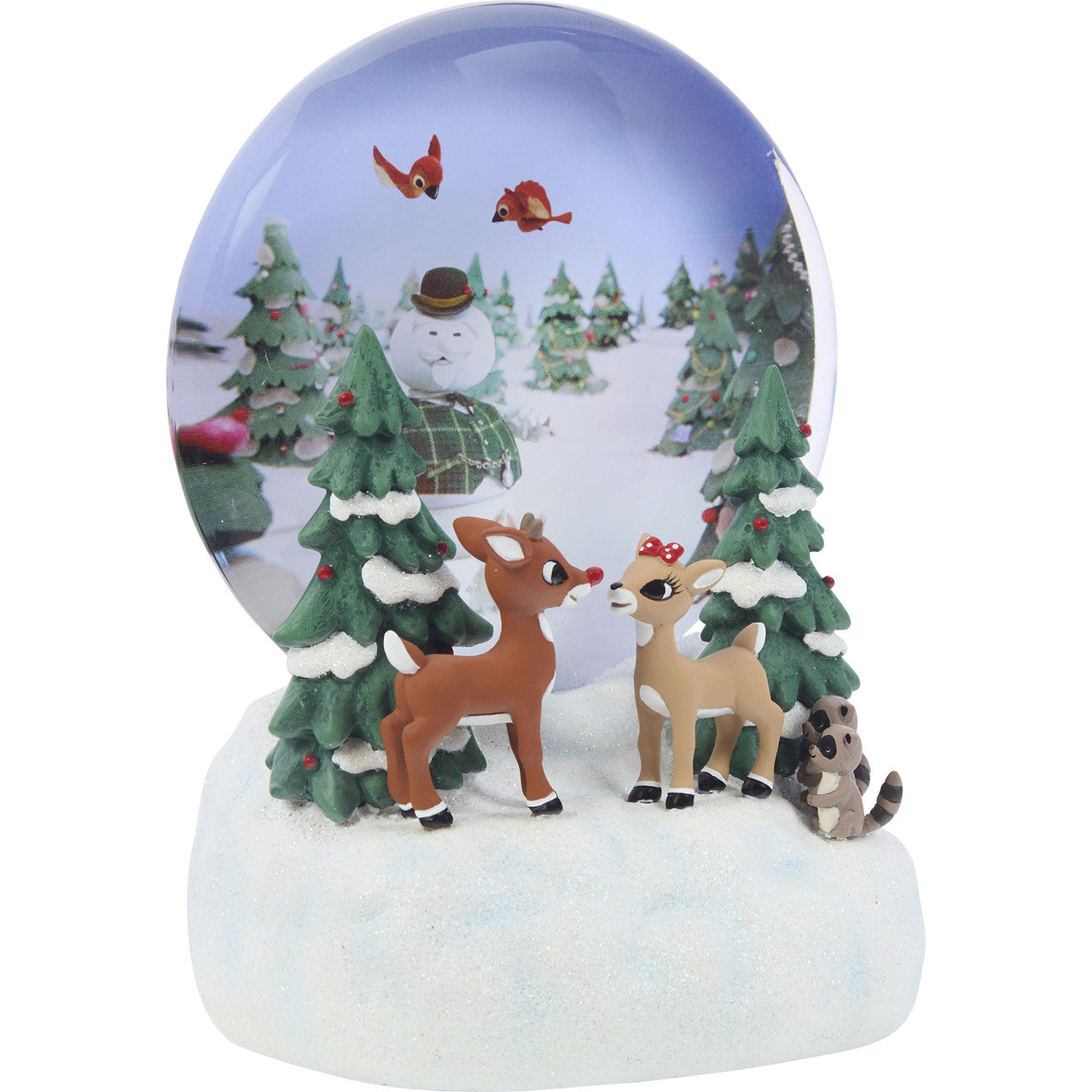 I'm Fawn'd Of You Rudolph the Red-Nosed Reindeer® Musical Snow Globe - Image
