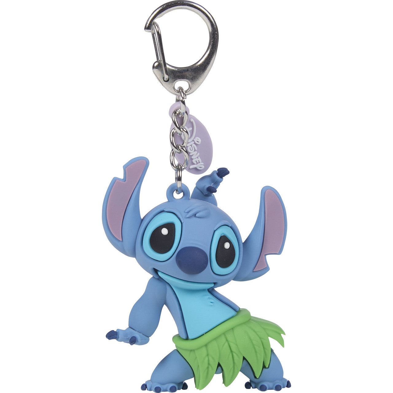 Disney Stitch 4-Piece Backpack Clip Set – Surfing Stitch, Sitting Stitch, Hula Stitch & Trike Stitch - Image