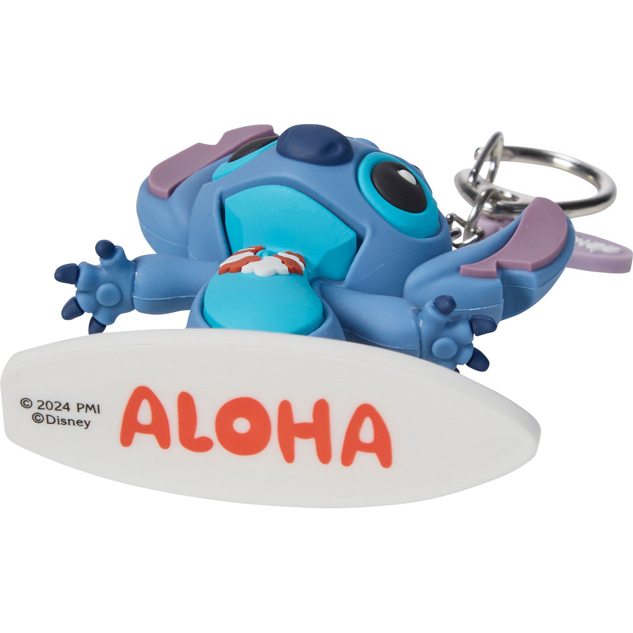 Disney Stitch Surfing Backpack Clip - Image