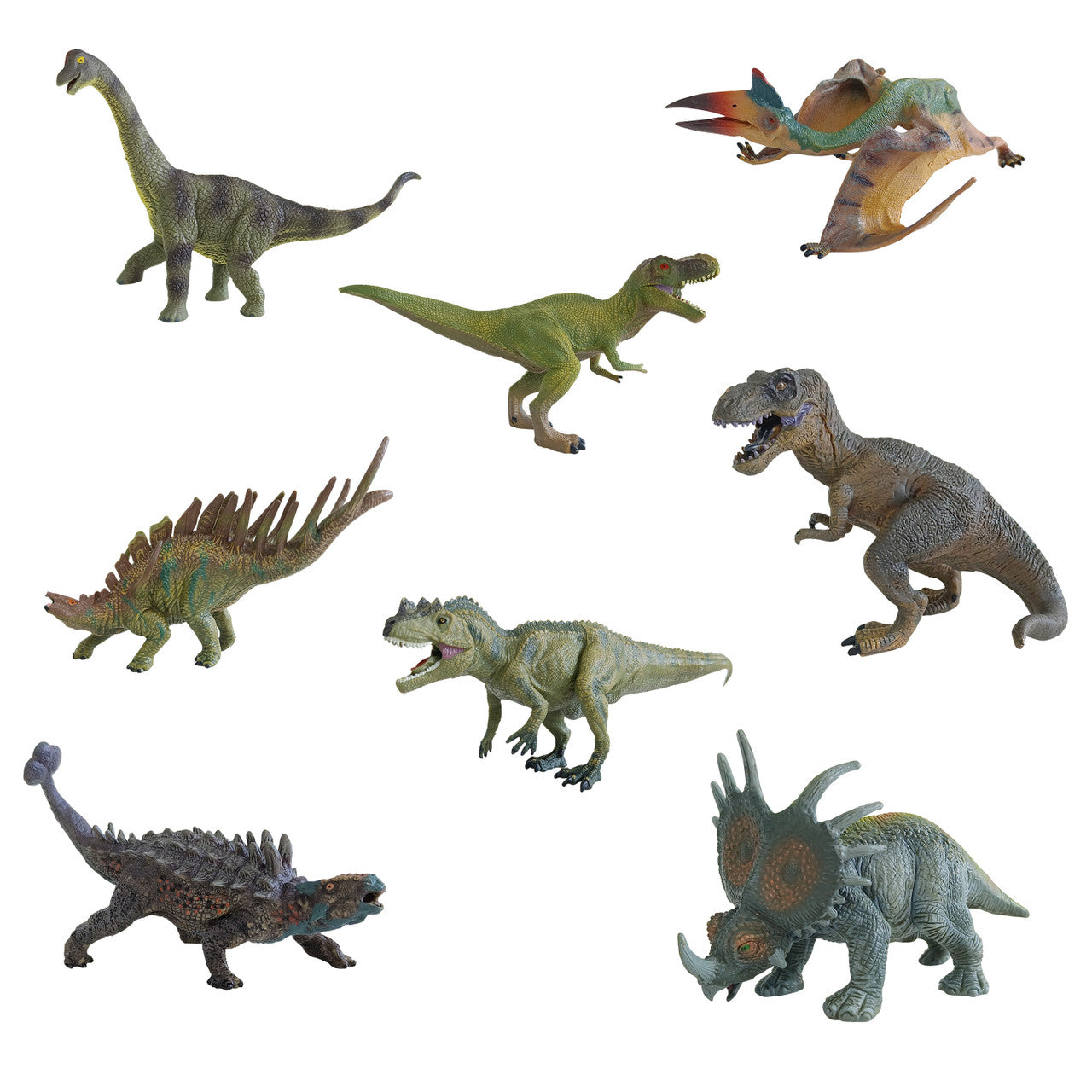 Animal Quest Dinosaurs 8-Piece Set - Image