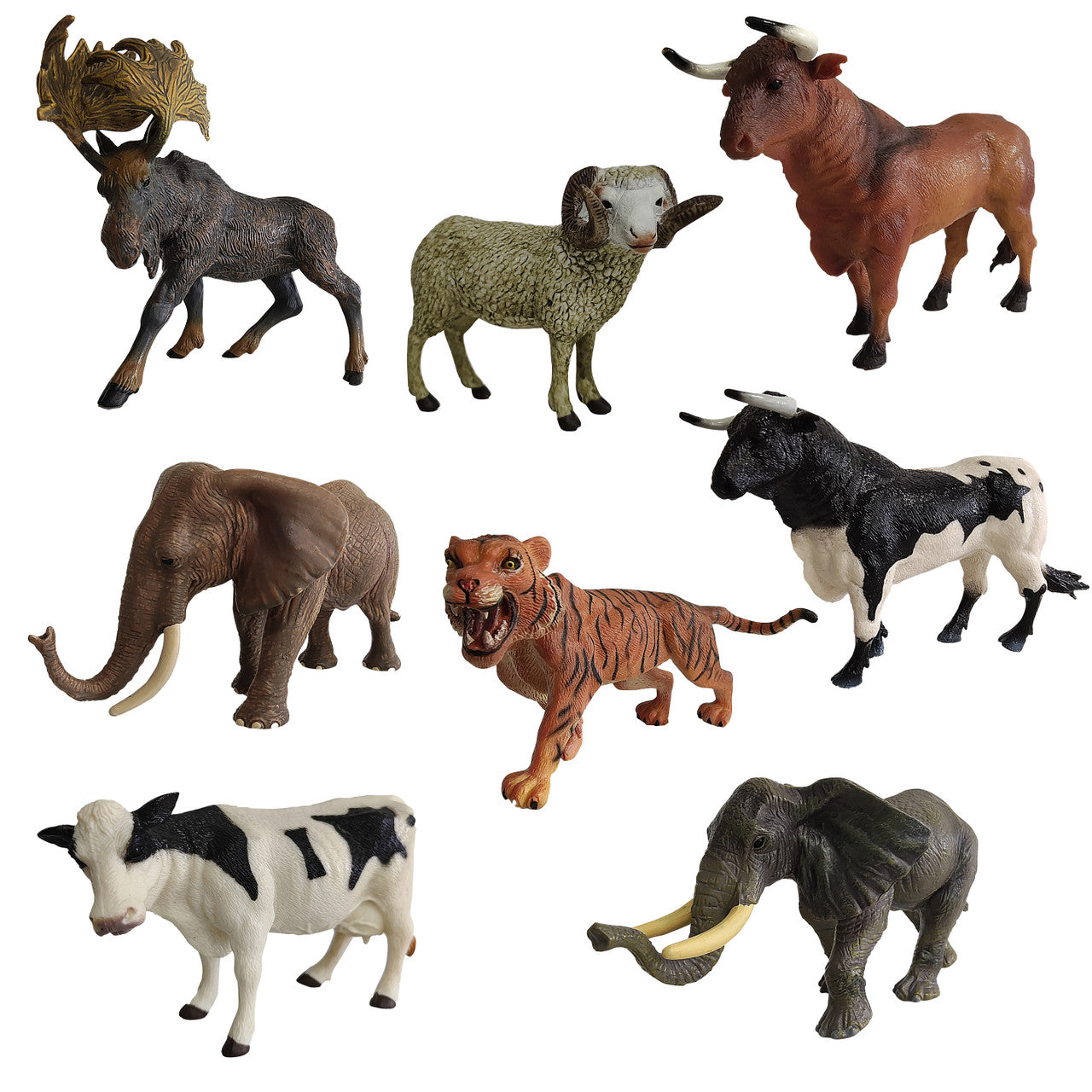 Animal Quest Wild Kingdom Animals 8-Piece Set - Image