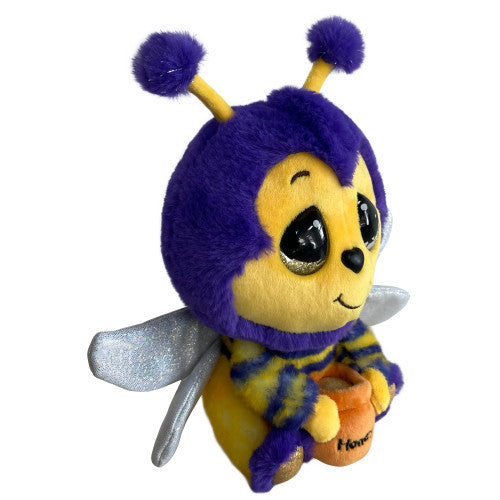 Abbott Dark Purple Bee Cutie Pet-tudies Stuffed Animal - Image