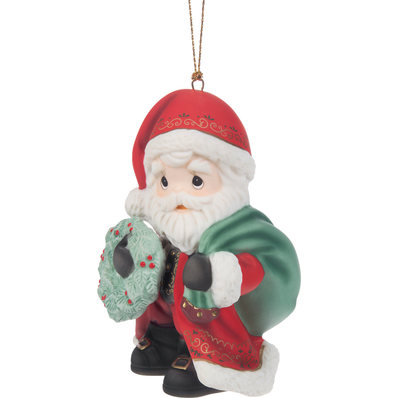 Bringing Christmas Joy To All Annual Santa Ornament - Image