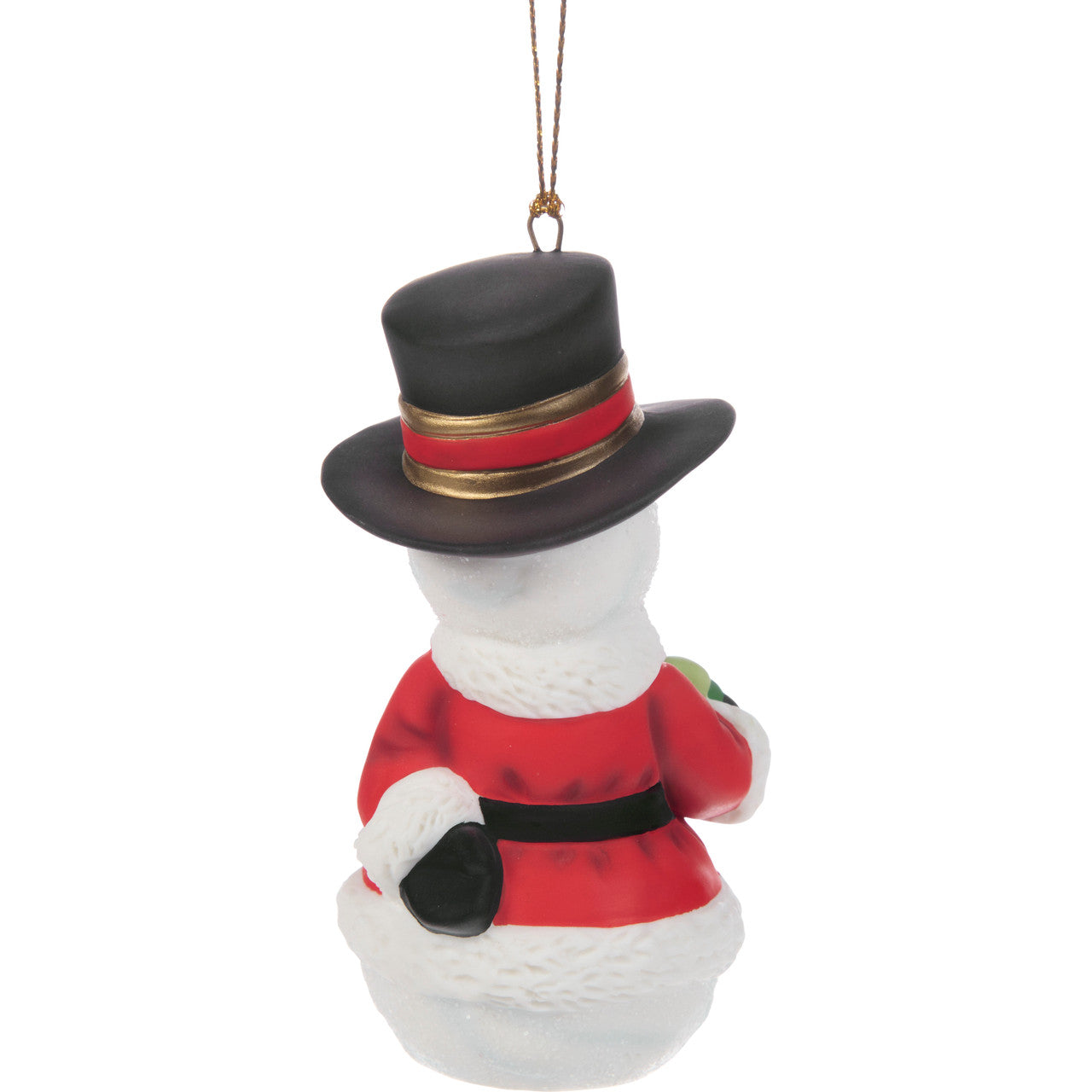 Sharing The Gift Of Love Annual Snowman Ornament - Image
