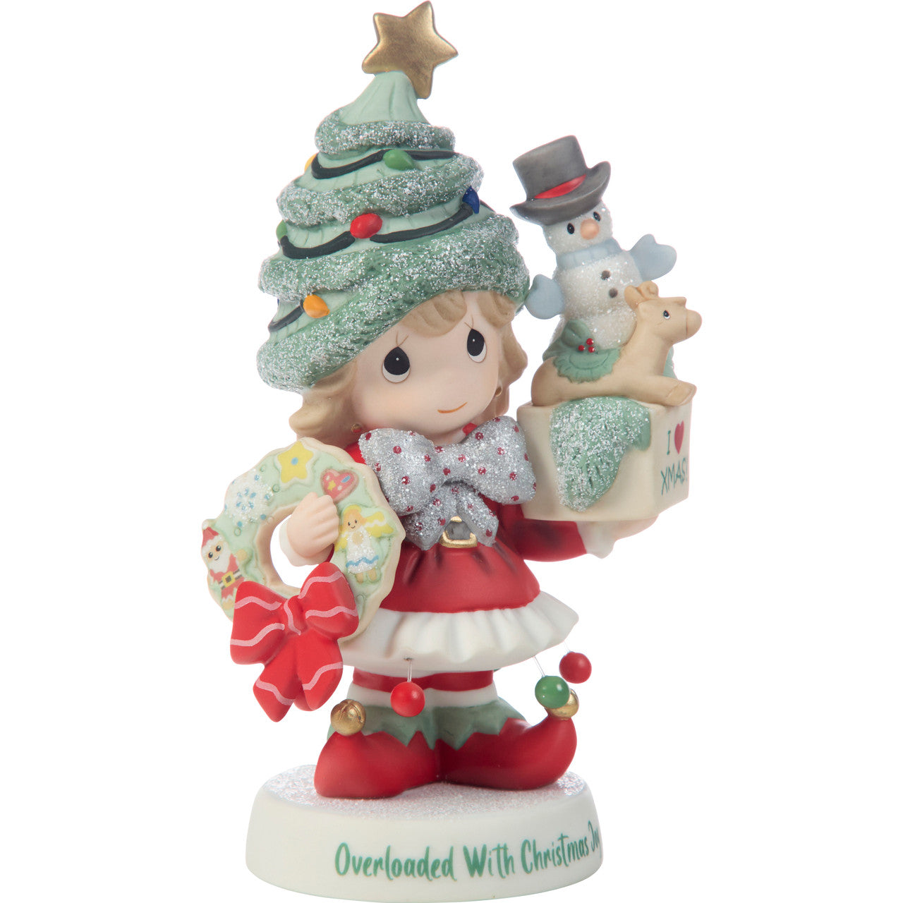 Overloaded With Christmas Joy Figurine - Image