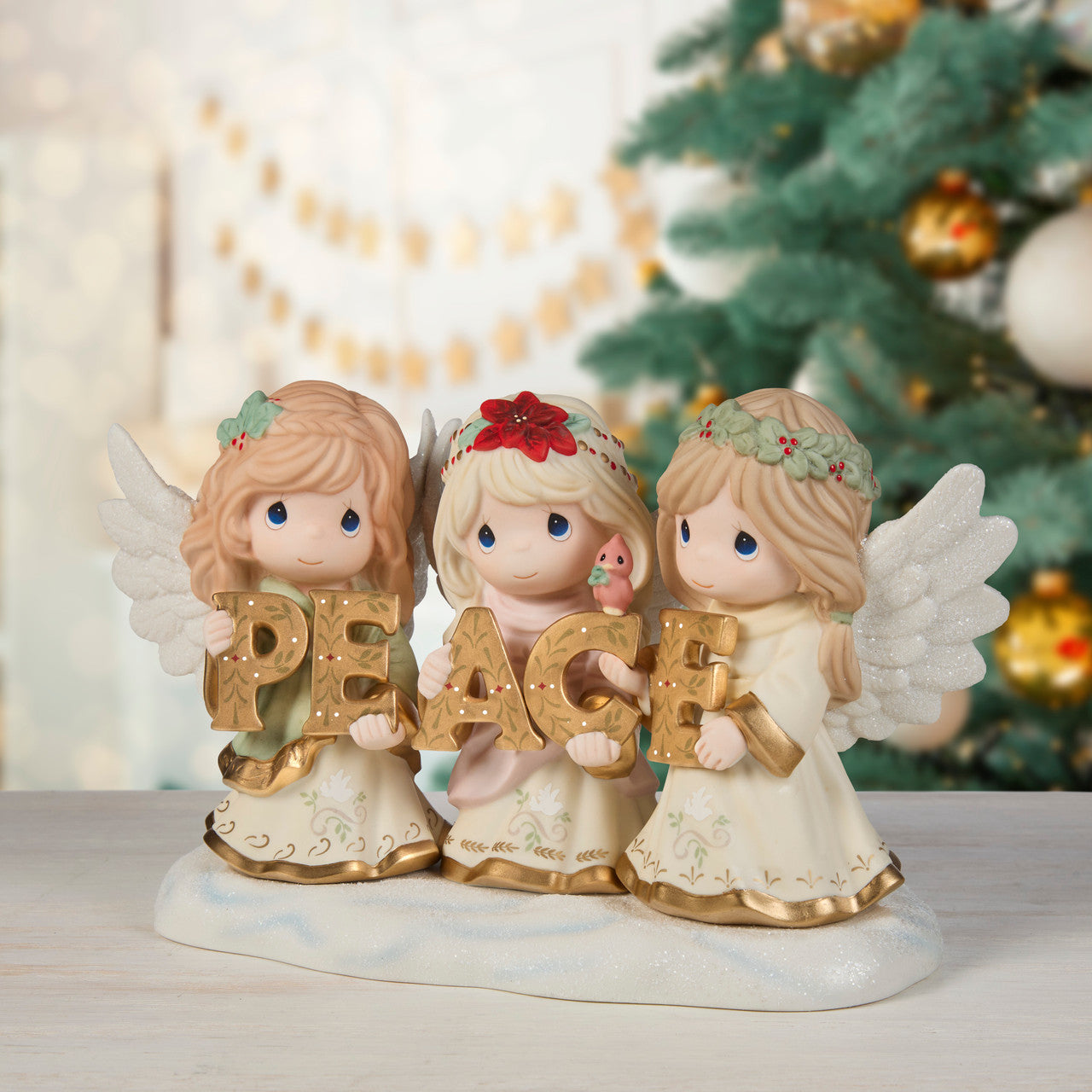 Blessings Of Peace From Heaven Above Limited Edition Figurine - Image