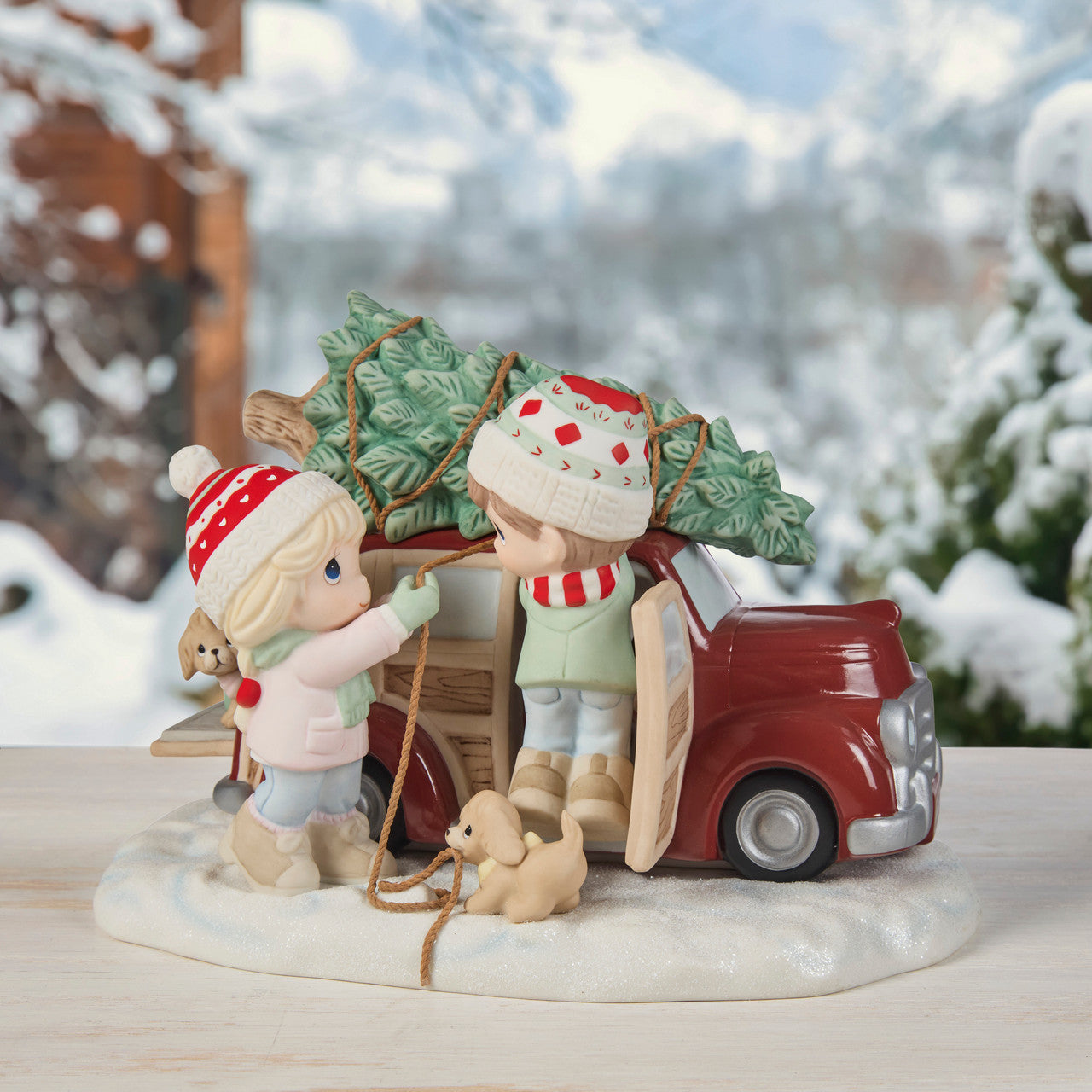 Bringing Home The Spirit Of Christmas Limited Edition Figurine - Image