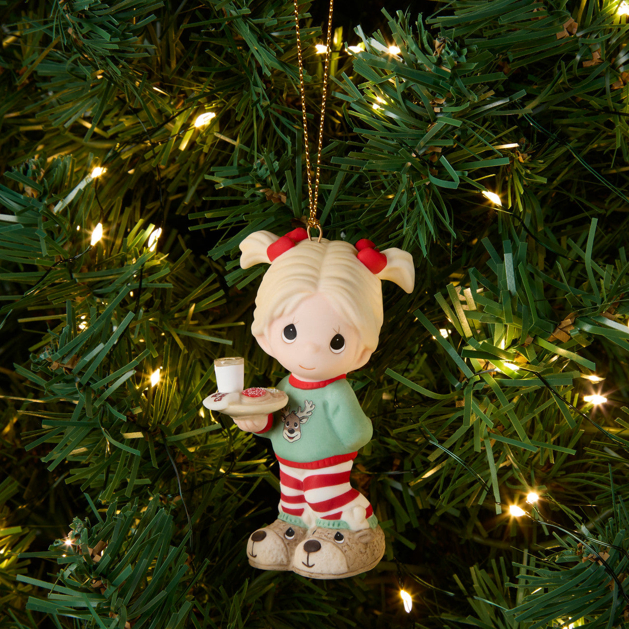 A Sweet Snack For Santa Ornament - Image