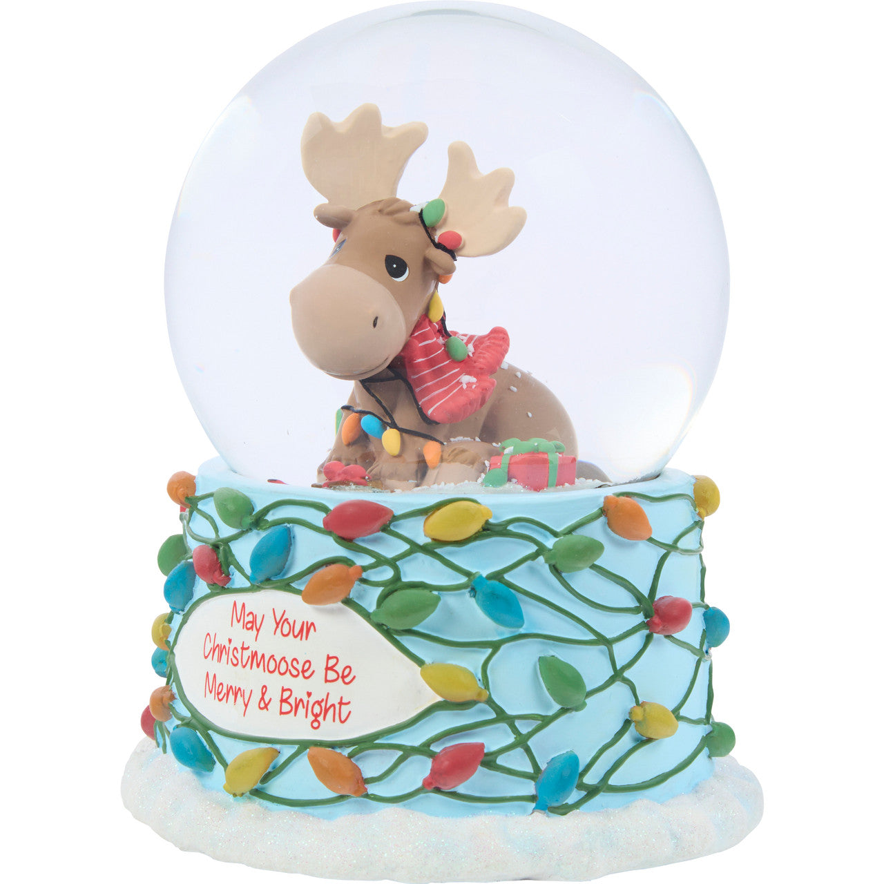 May Your Christmoose Be Merry And Bright Snow Globe - Image