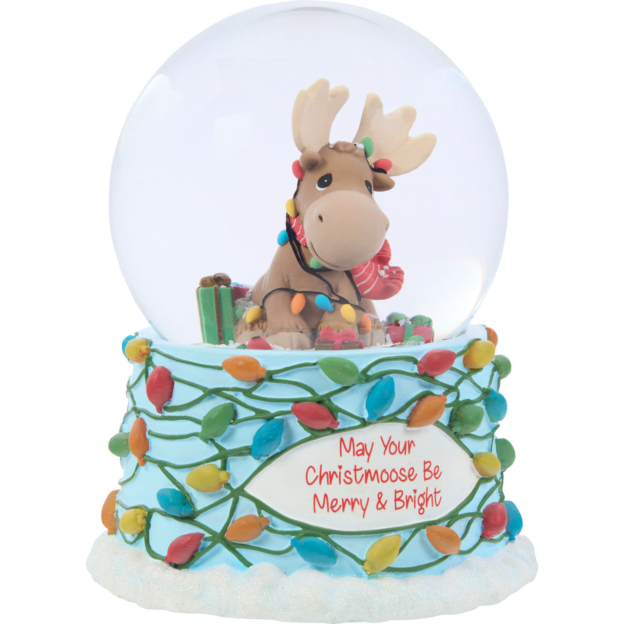 May Your Christmoose Be Merry And Bright Snow Globe - Image