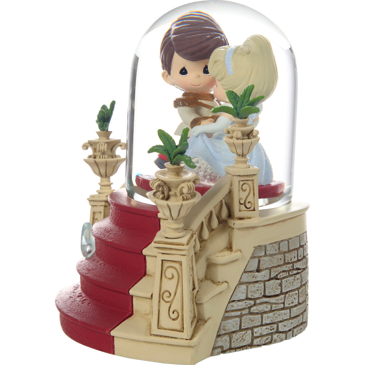 Dancing Into Forever Disney Cinderella Musical Snow Globe - Image