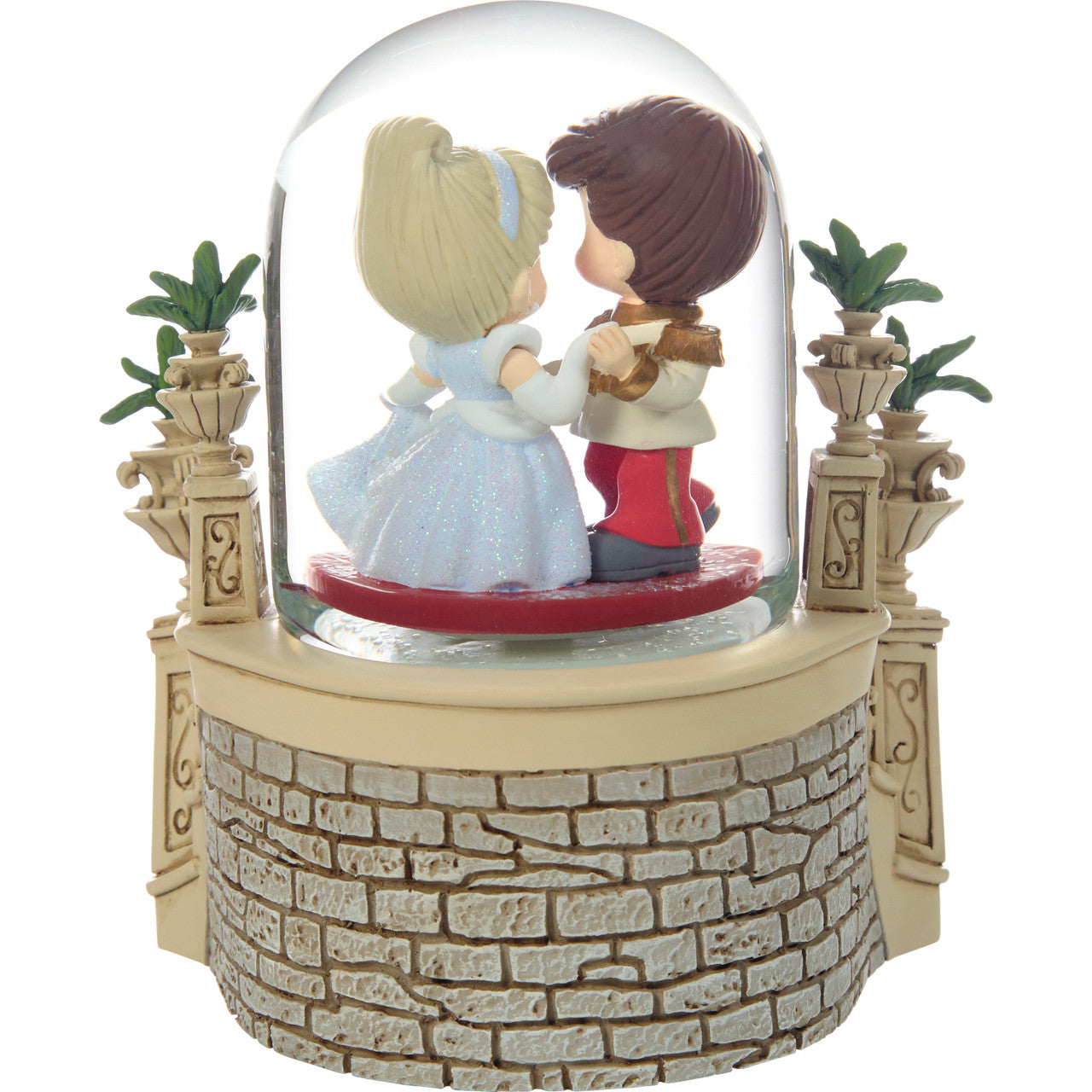 Dancing Into Forever Disney Cinderella Musical Snow Globe - Image