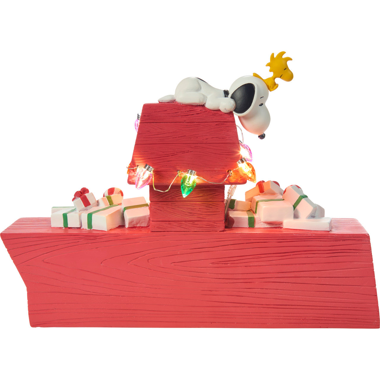 Wishing You A Very Merry & Cozy Christmas Lighted Figurine - Image