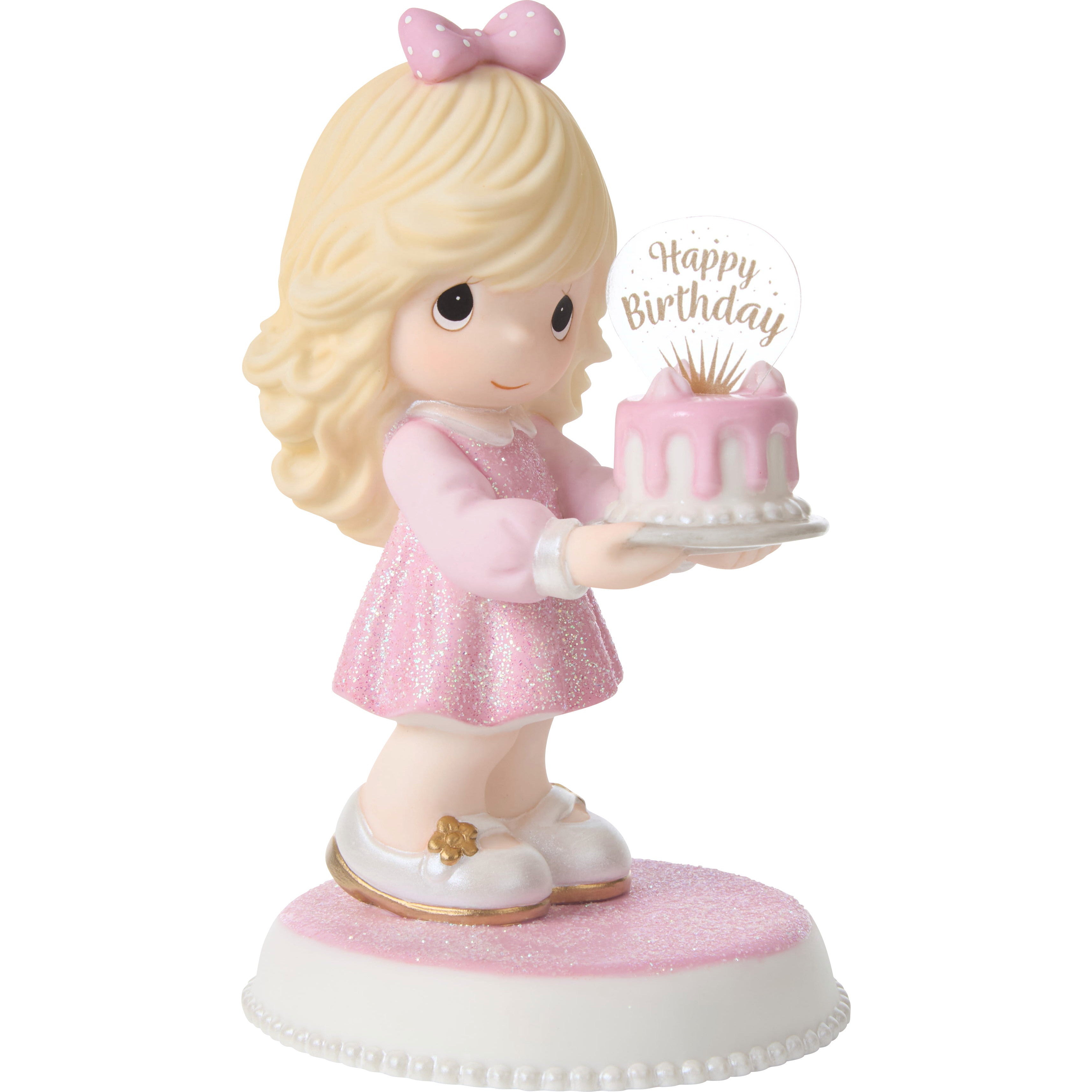 You’re As Sweet As Can Be Blonde Birthday Figurine
