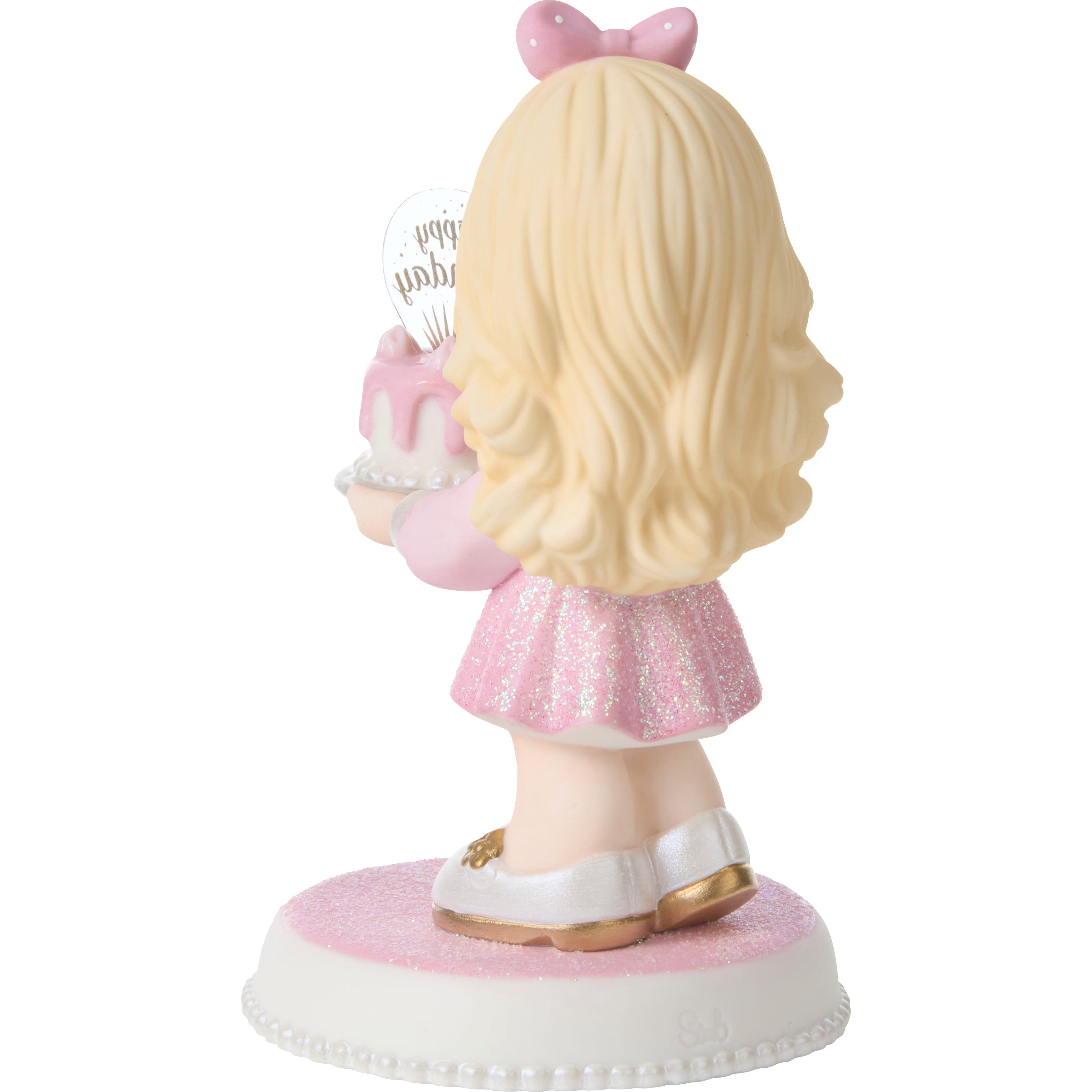 You’re As Sweet As Can Be Blonde Birthday Figurine - Alternate View 3