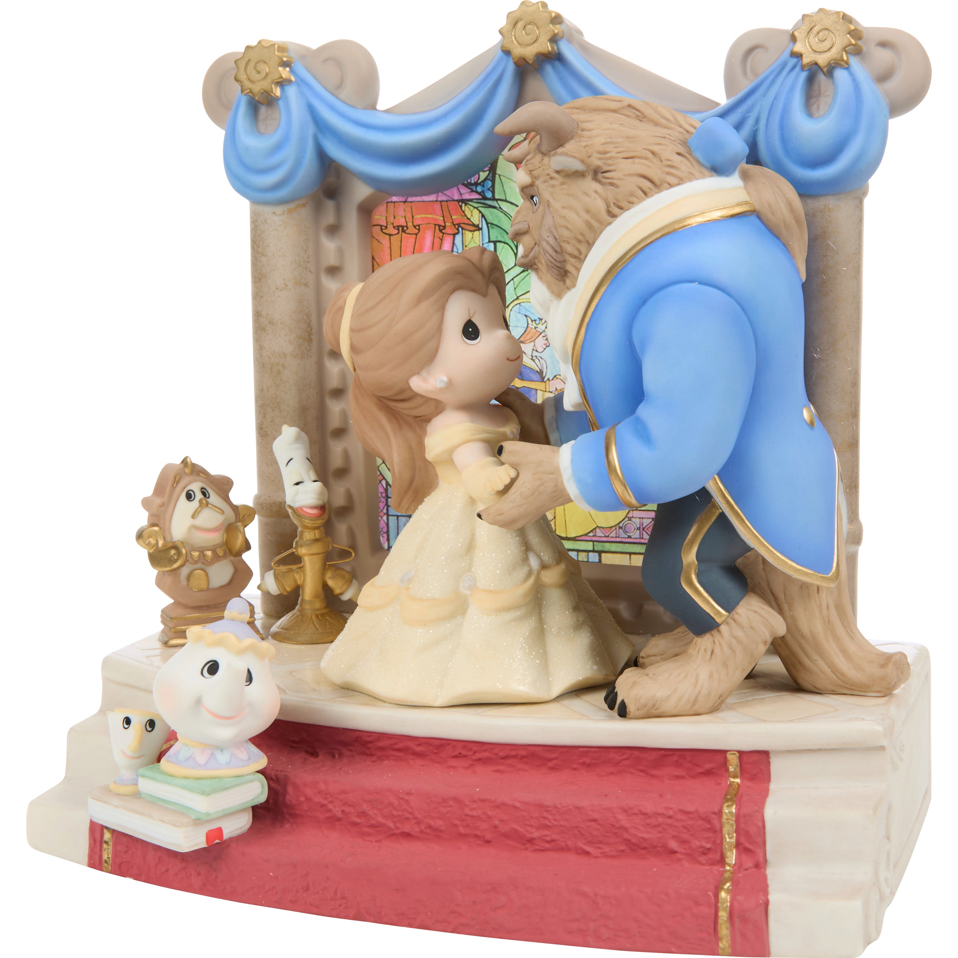 Life Is A Beautiful Dance With You Disney Beauty And The Beast Limited Edition Figurine - Alternate View 1