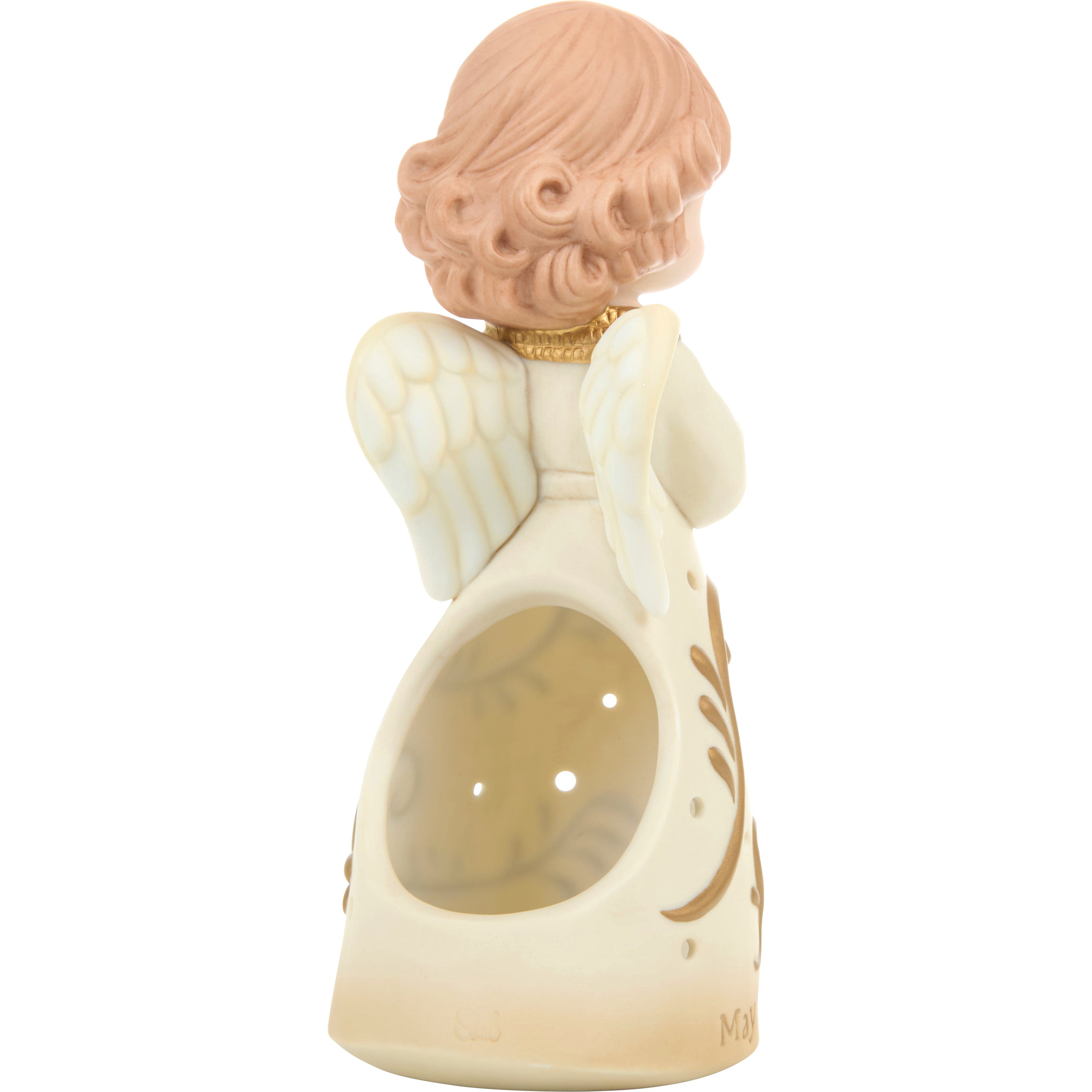 May Their Memory Light Your Path Memorial Angel Figurine - Alternate View 3