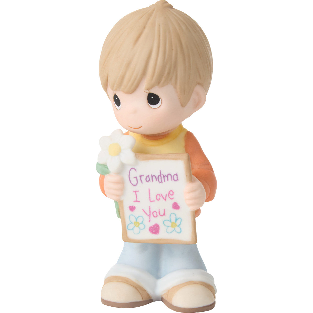 Grandma, I Love You Boy Figurine - Image