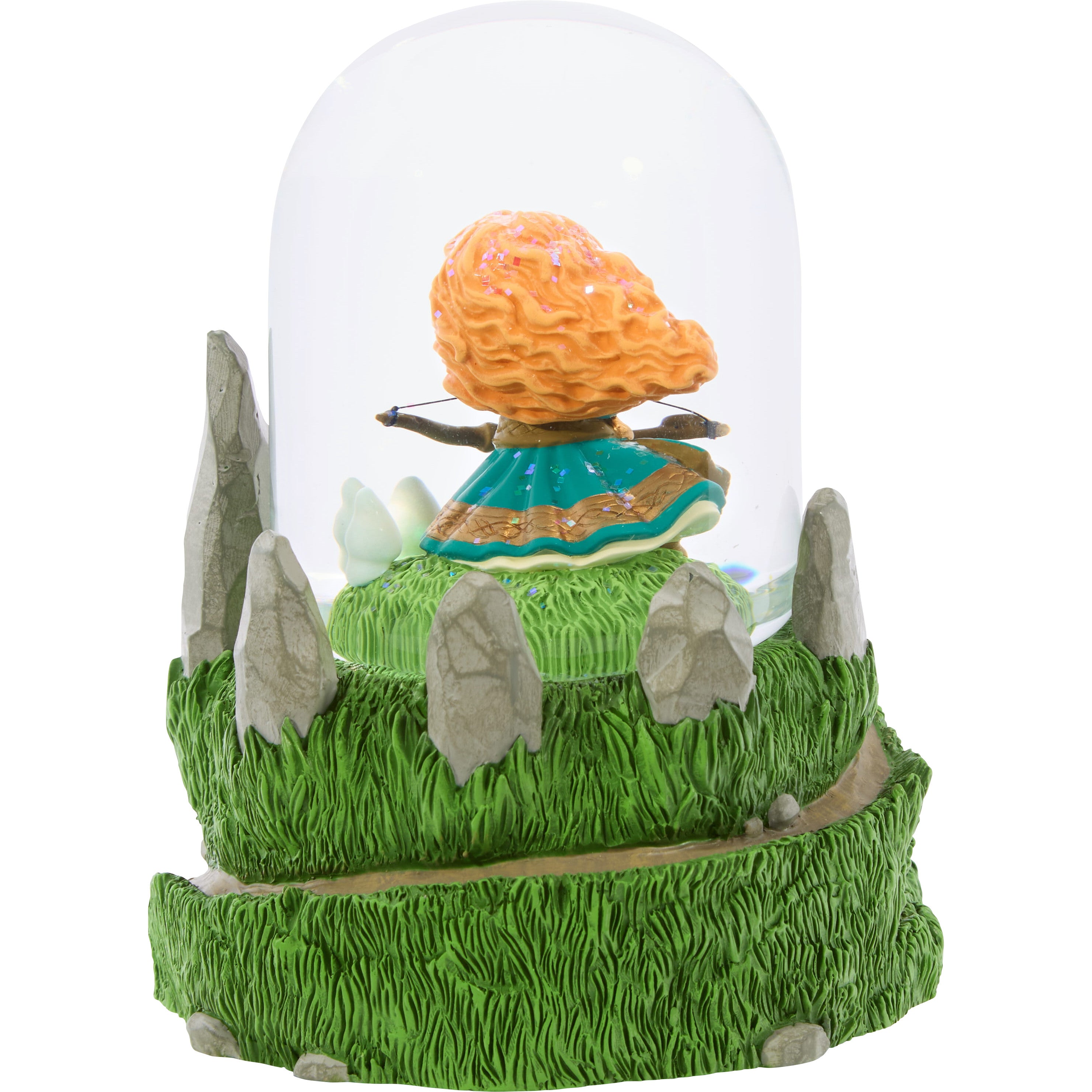 Be Brave, Be Bold, Be You Disney And Pixar Merida Musical Snow Globe - Alternate View 3