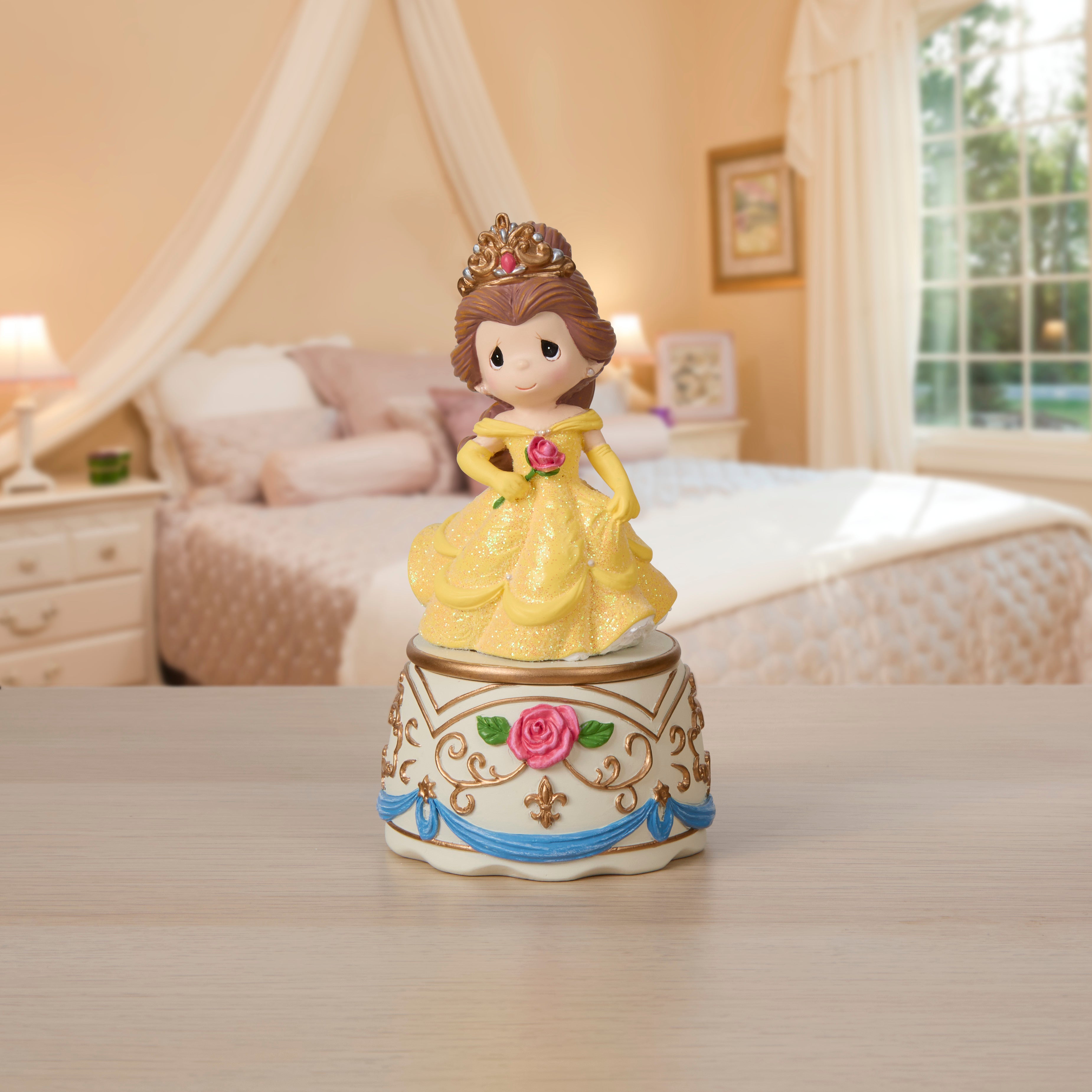 True Beauty Is Found Within Disney Belle Trinket Box