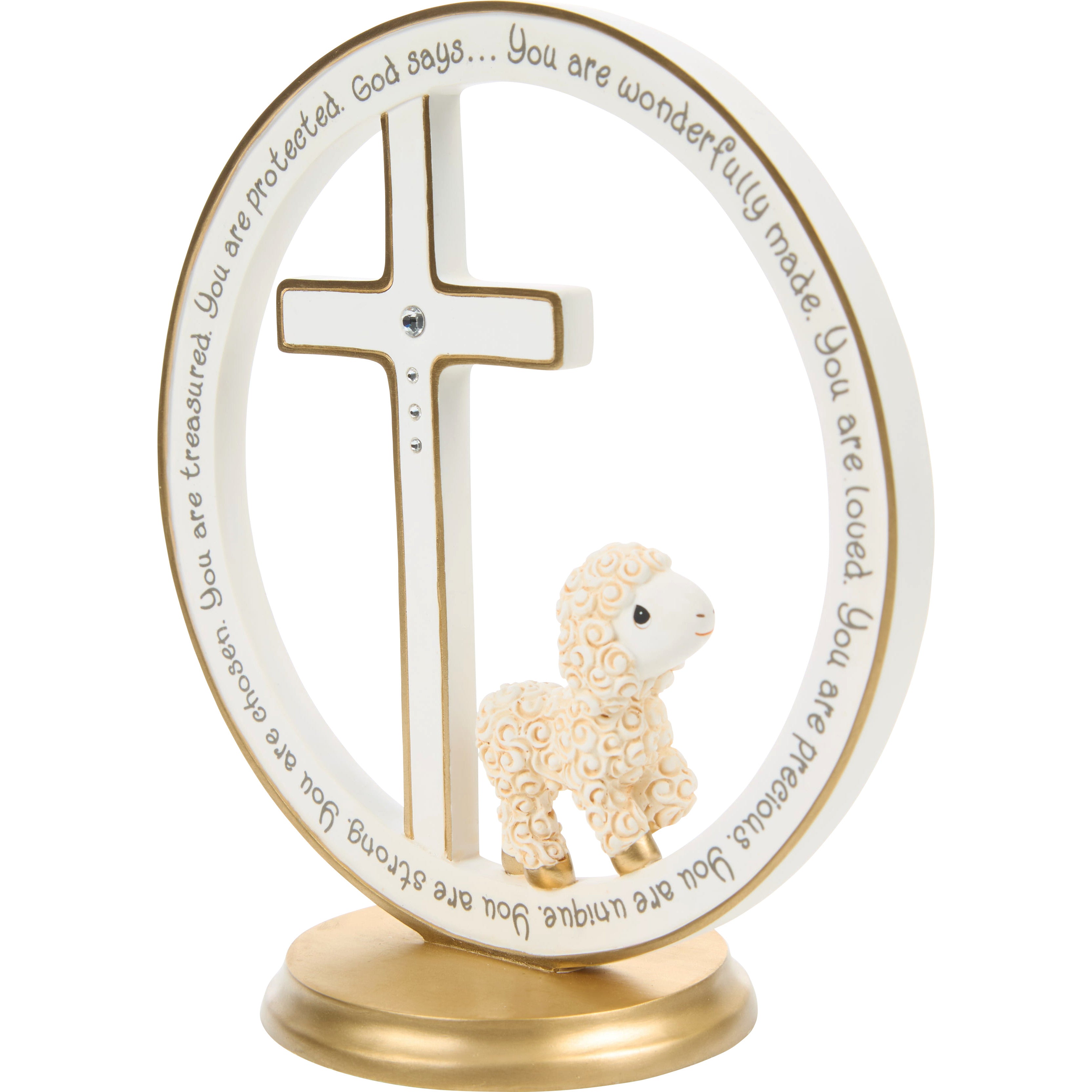 God Says You Are... Baptism Cross - Alternate View 1