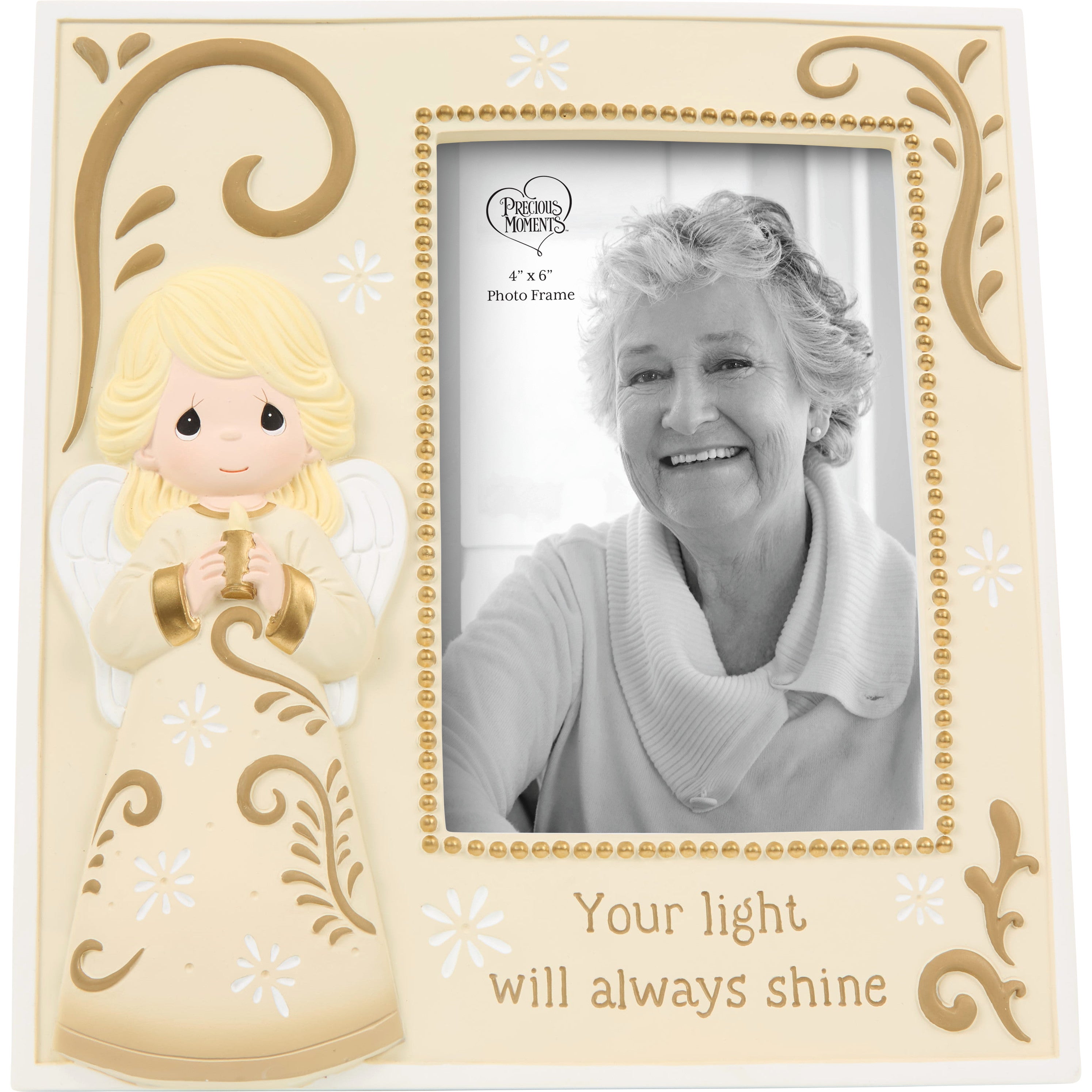 Your Light Will Always Shine Memorial Photo Frame