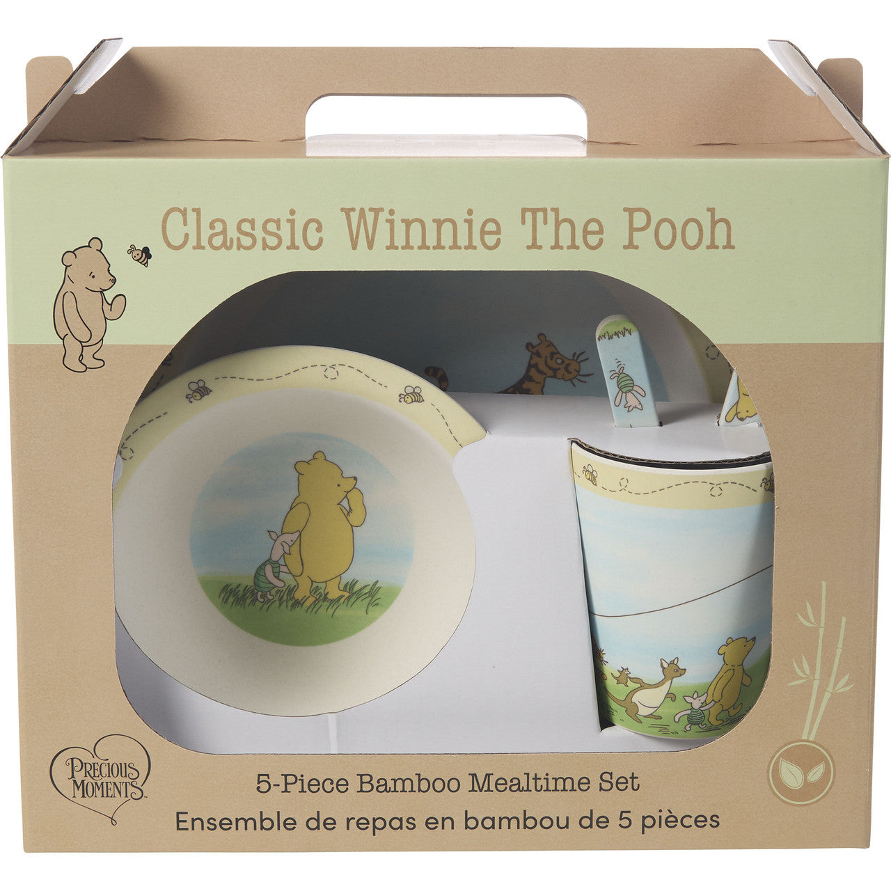 5-Piece Classic Pooh Mealtime Gift Set - Image