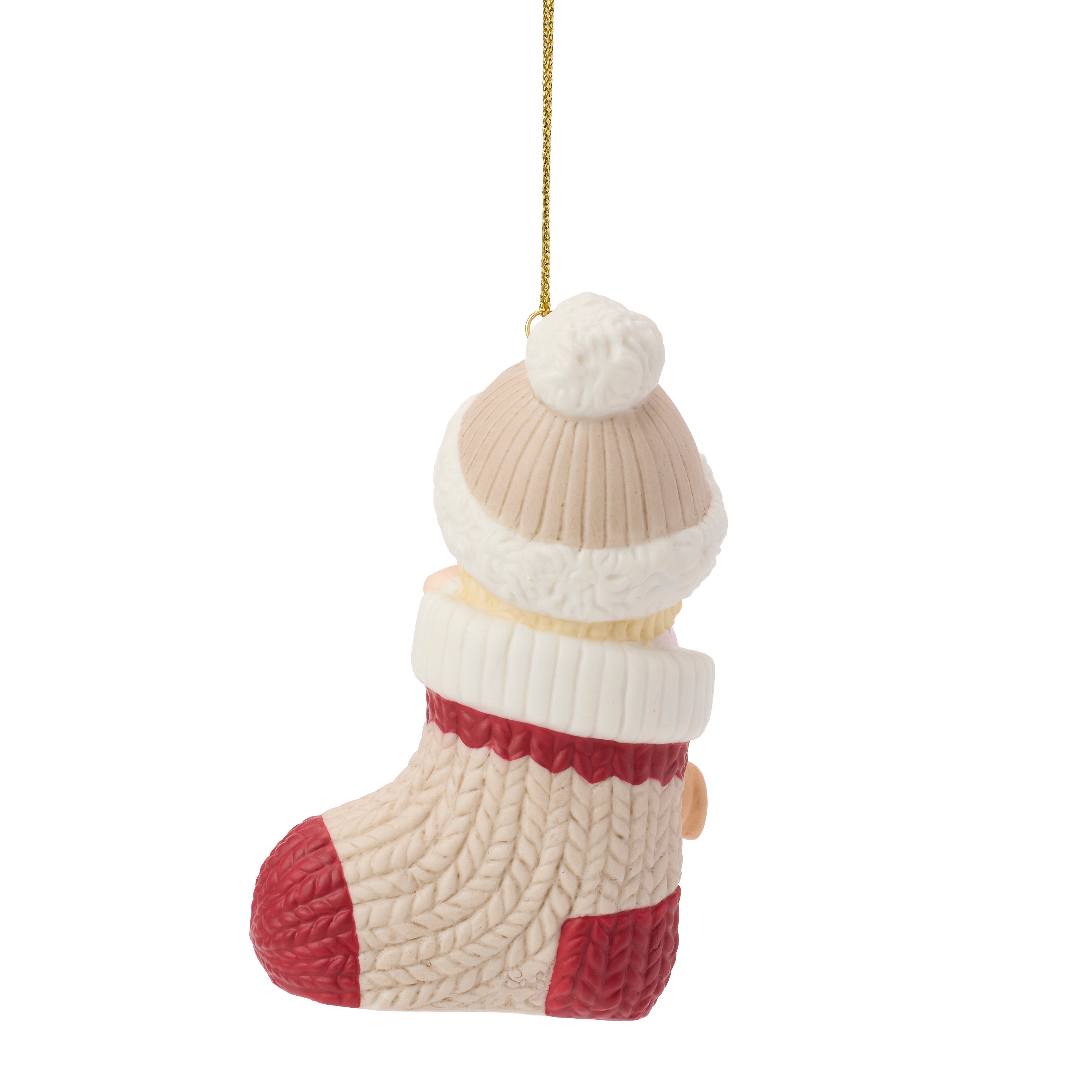 Baby's First Christmas 2026 Dated Baby Girl Ornament